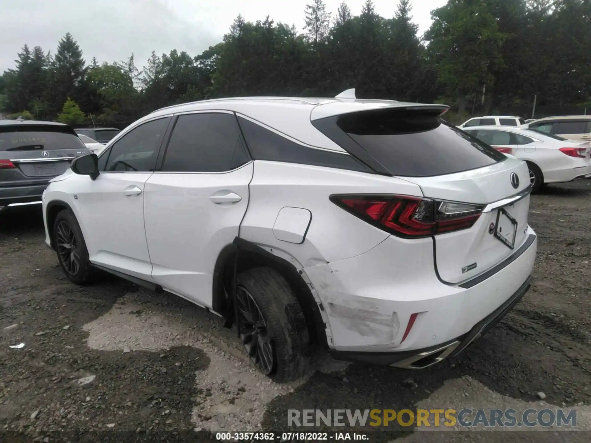 3 Photograph of a damaged car 2T2BZMCA3KC211062 LEXUS RX 2019