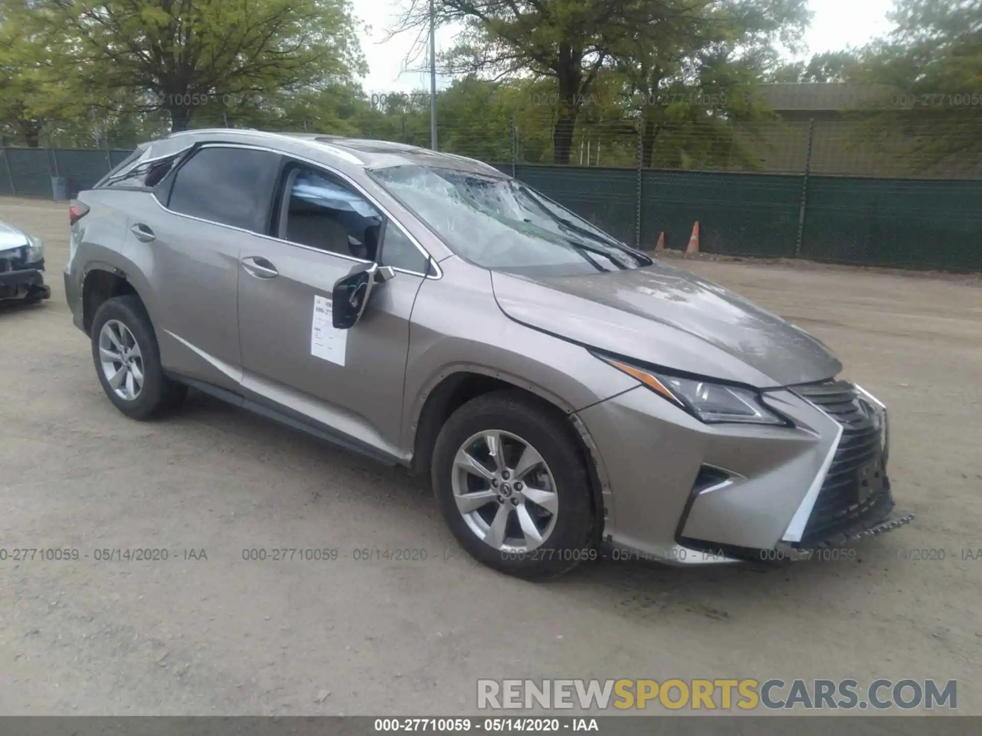 1 Photograph of a damaged car 2T2BZMCA3KC211756 LEXUS RX 2019