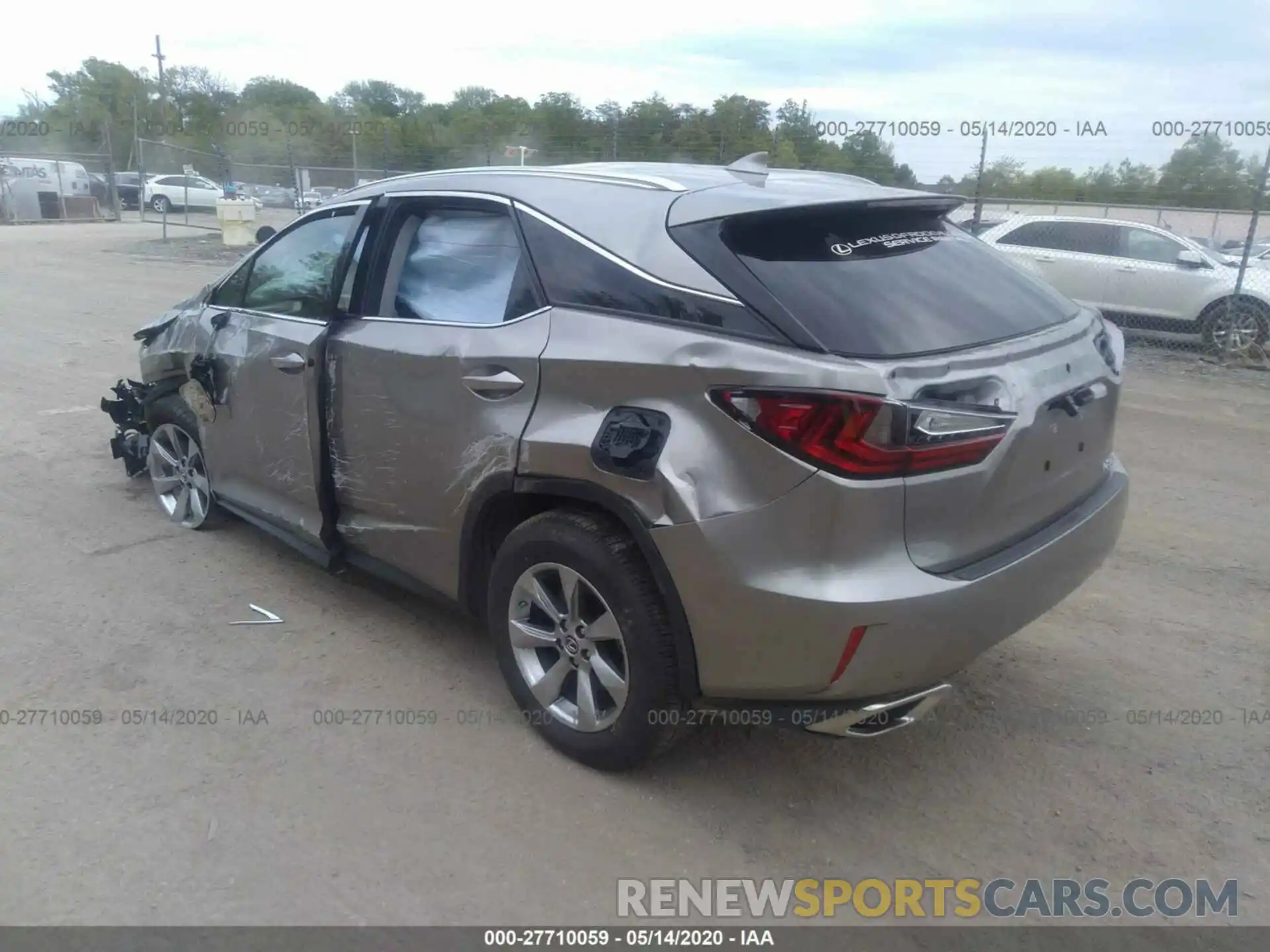 3 Photograph of a damaged car 2T2BZMCA3KC211756 LEXUS RX 2019