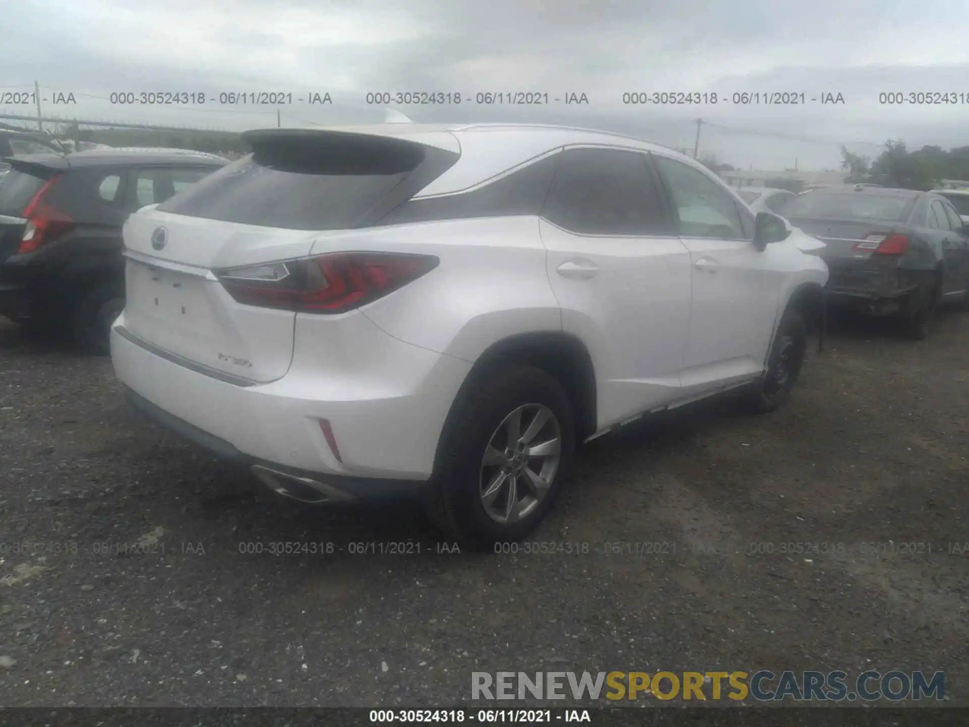 4 Photograph of a damaged car 2T2BZMCA4KC177794 LEXUS RX 2019