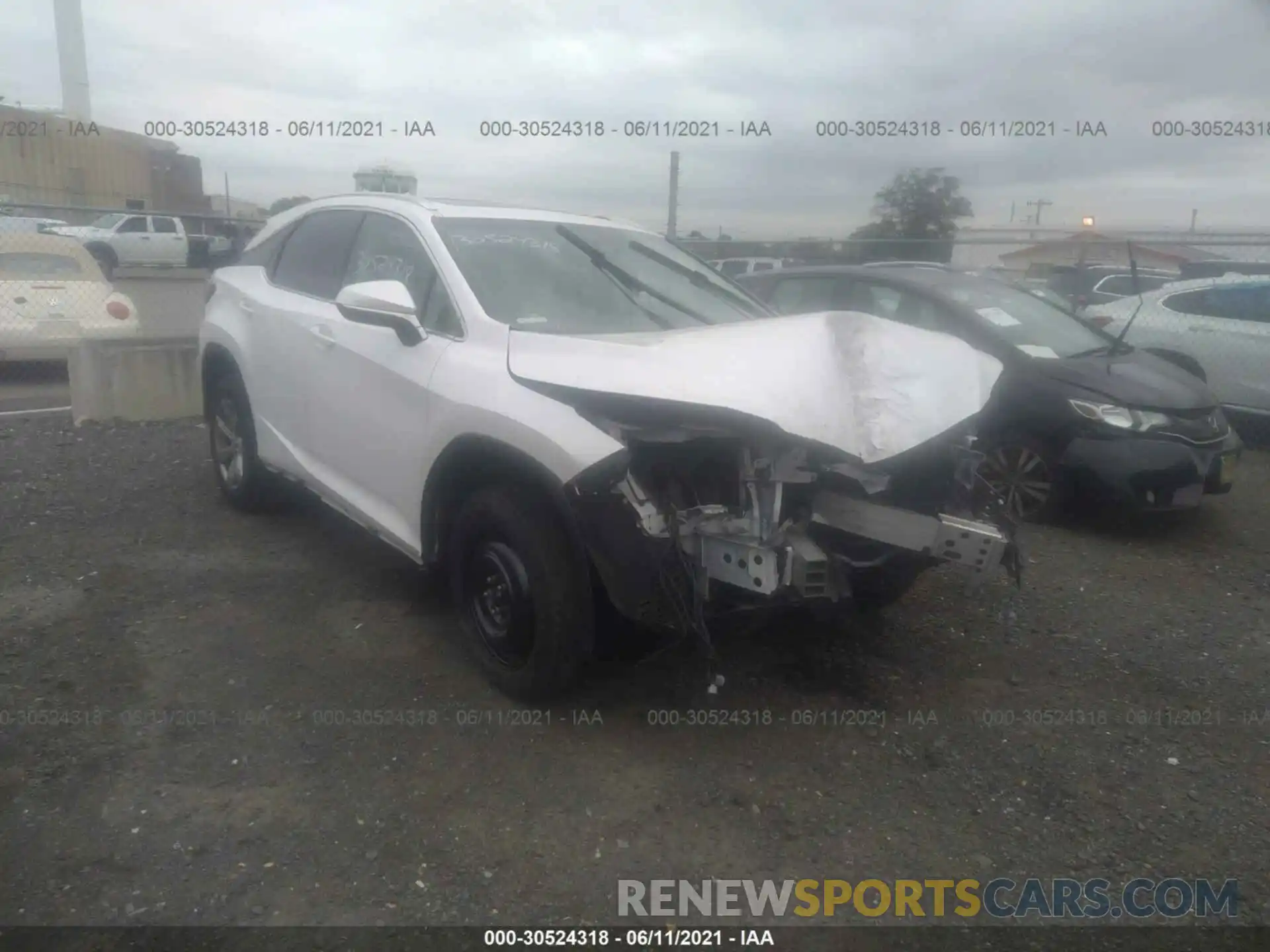 6 Photograph of a damaged car 2T2BZMCA4KC177794 LEXUS RX 2019