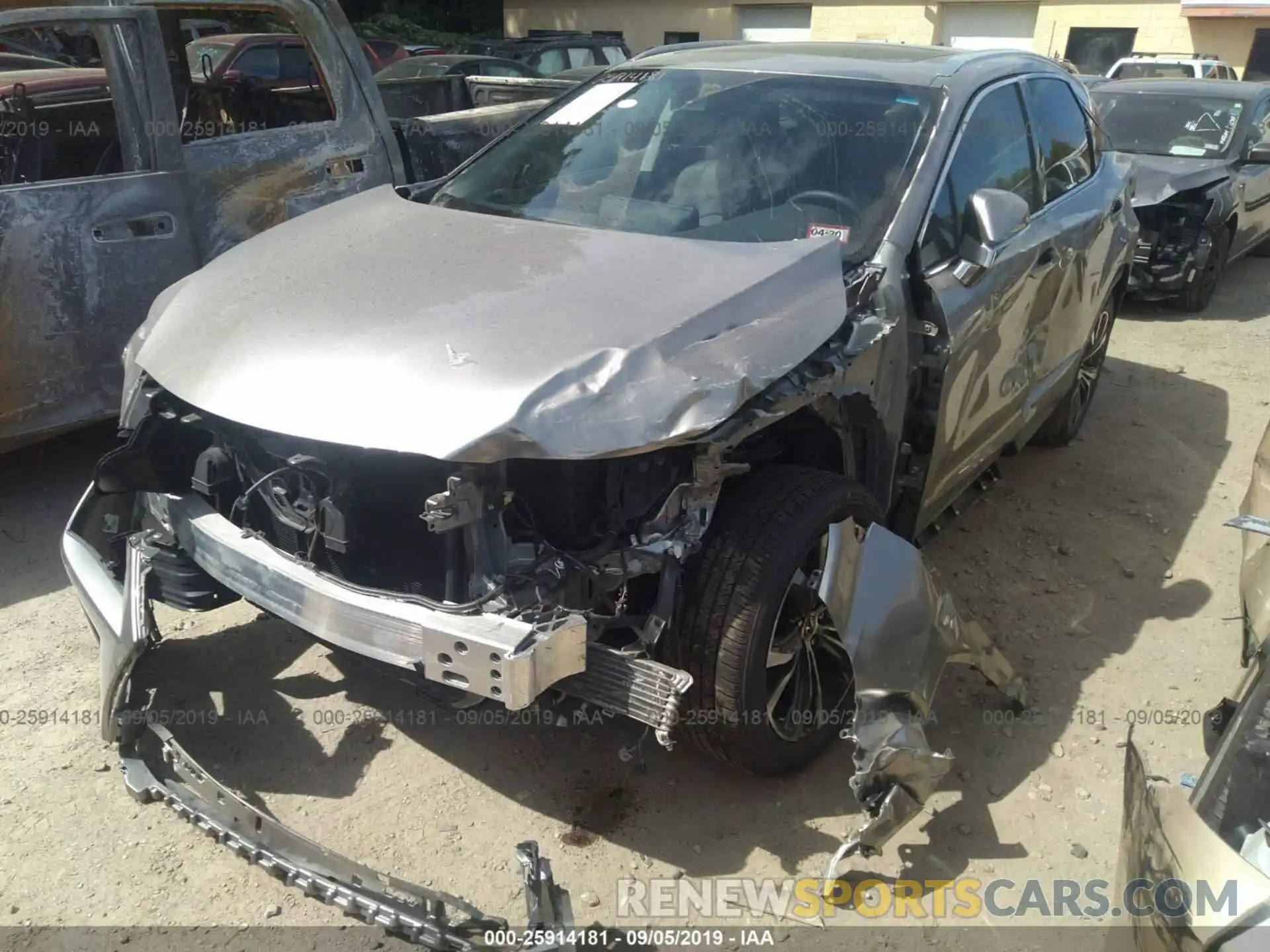 6 Фотография поврежденного автомобиля 2T2BZMCA4KC183000 LEXUS RX 2019