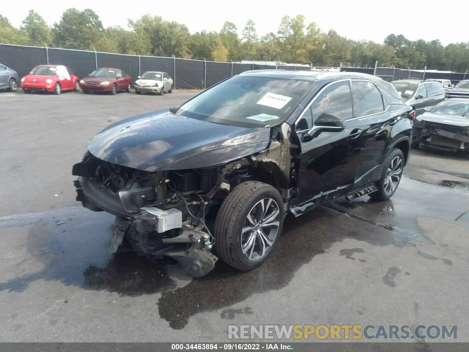 2 Photograph of a damaged car 2T2BZMCA4KC193865 LEXUS RX 2019