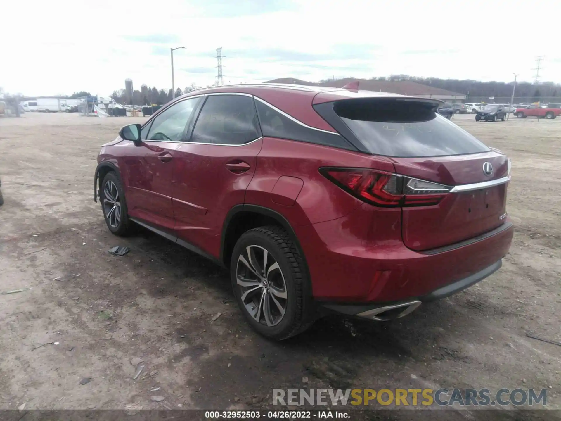 3 Photograph of a damaged car 2T2BZMCA4KC194059 LEXUS RX 2019