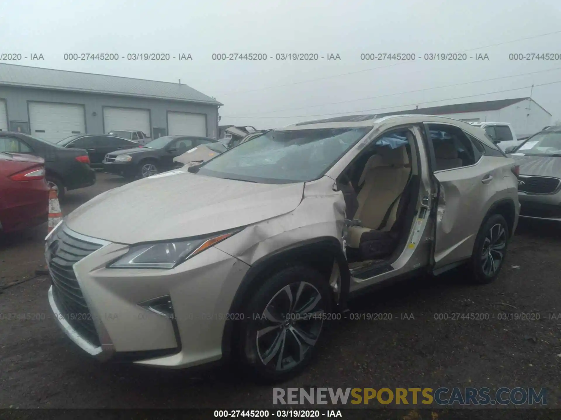 2 Photograph of a damaged car 2T2BZMCA4KC194269 LEXUS RX 2019