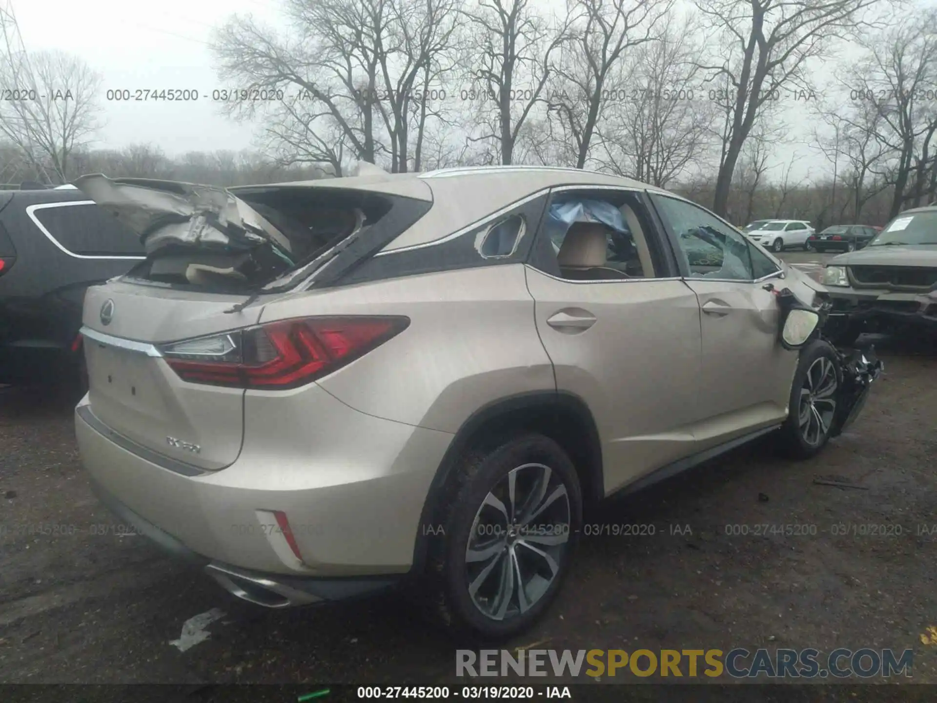 4 Photograph of a damaged car 2T2BZMCA4KC194269 LEXUS RX 2019