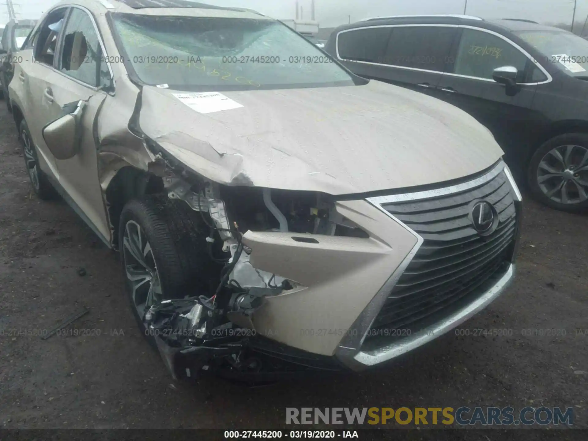 6 Photograph of a damaged car 2T2BZMCA4KC194269 LEXUS RX 2019