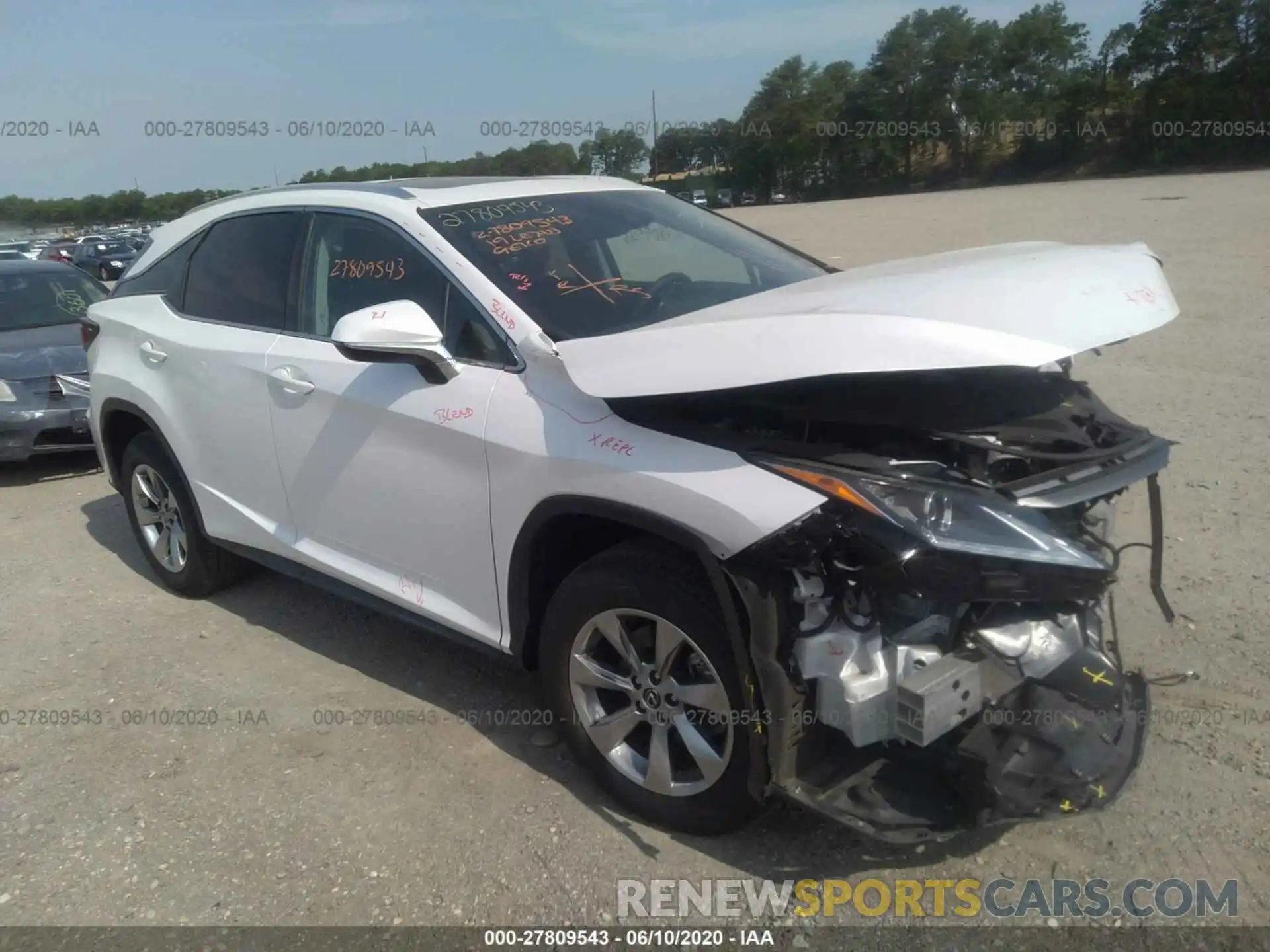 1 Photograph of a damaged car 2T2BZMCA4KC198306 LEXUS RX 2019