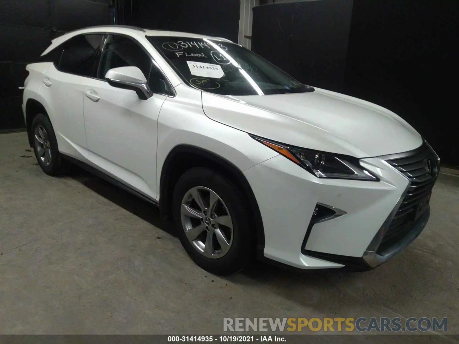 1 Фотография поврежденного автомобиля 2T2BZMCA4KC203682 LEXUS RX 2019