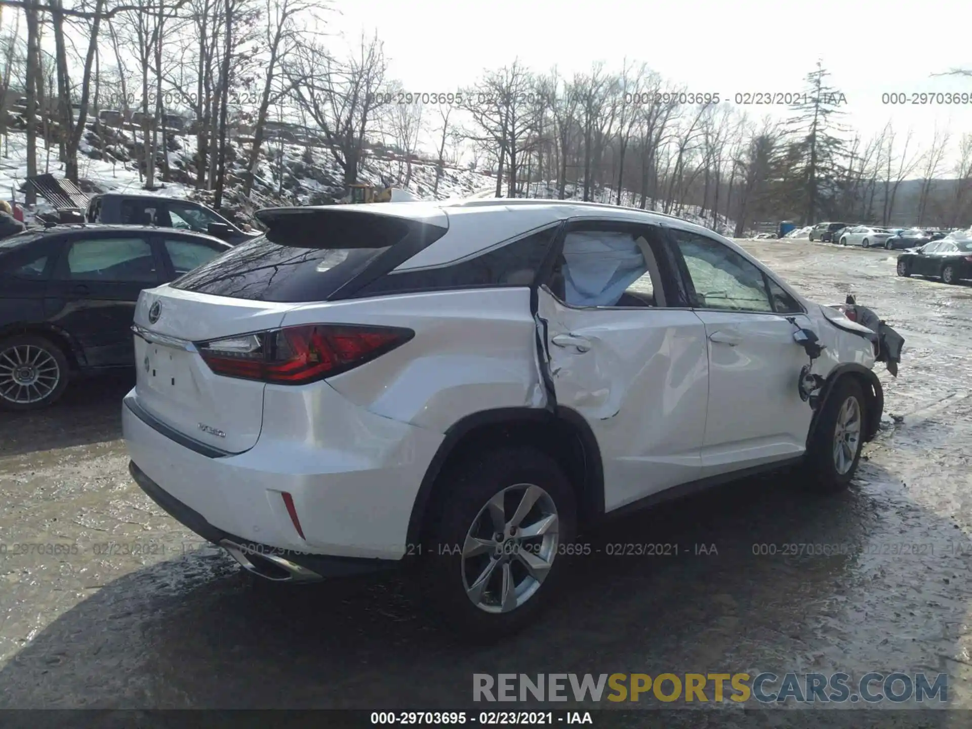 4 Photograph of a damaged car 2T2BZMCA4KC209742 LEXUS RX 2019