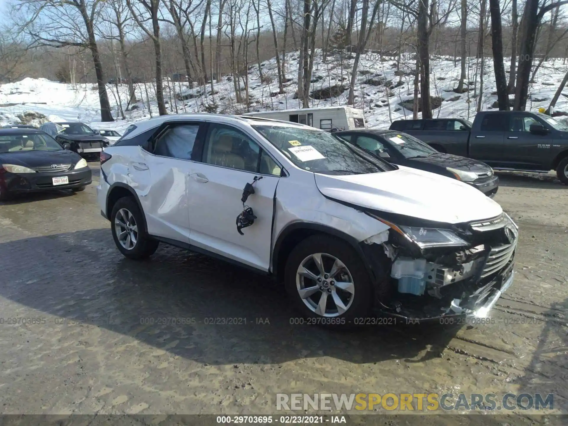 6 Photograph of a damaged car 2T2BZMCA4KC209742 LEXUS RX 2019