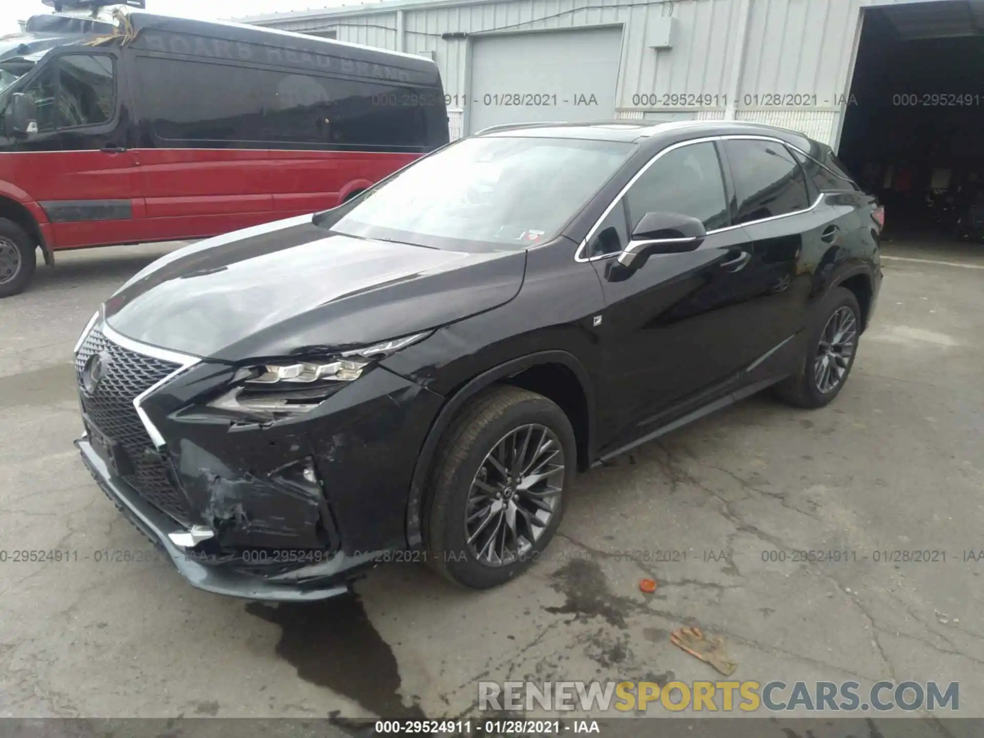 2 Фотография поврежденного автомобиля 2T2BZMCA4KC211183 LEXUS RX 2019