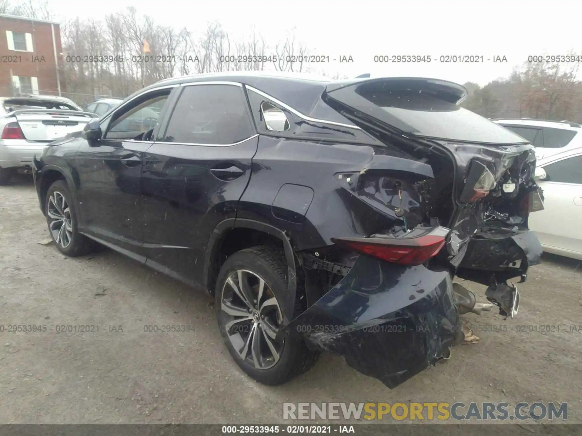 3 Фотография поврежденного автомобиля 2T2BZMCA4KC212057 LEXUS RX 2019