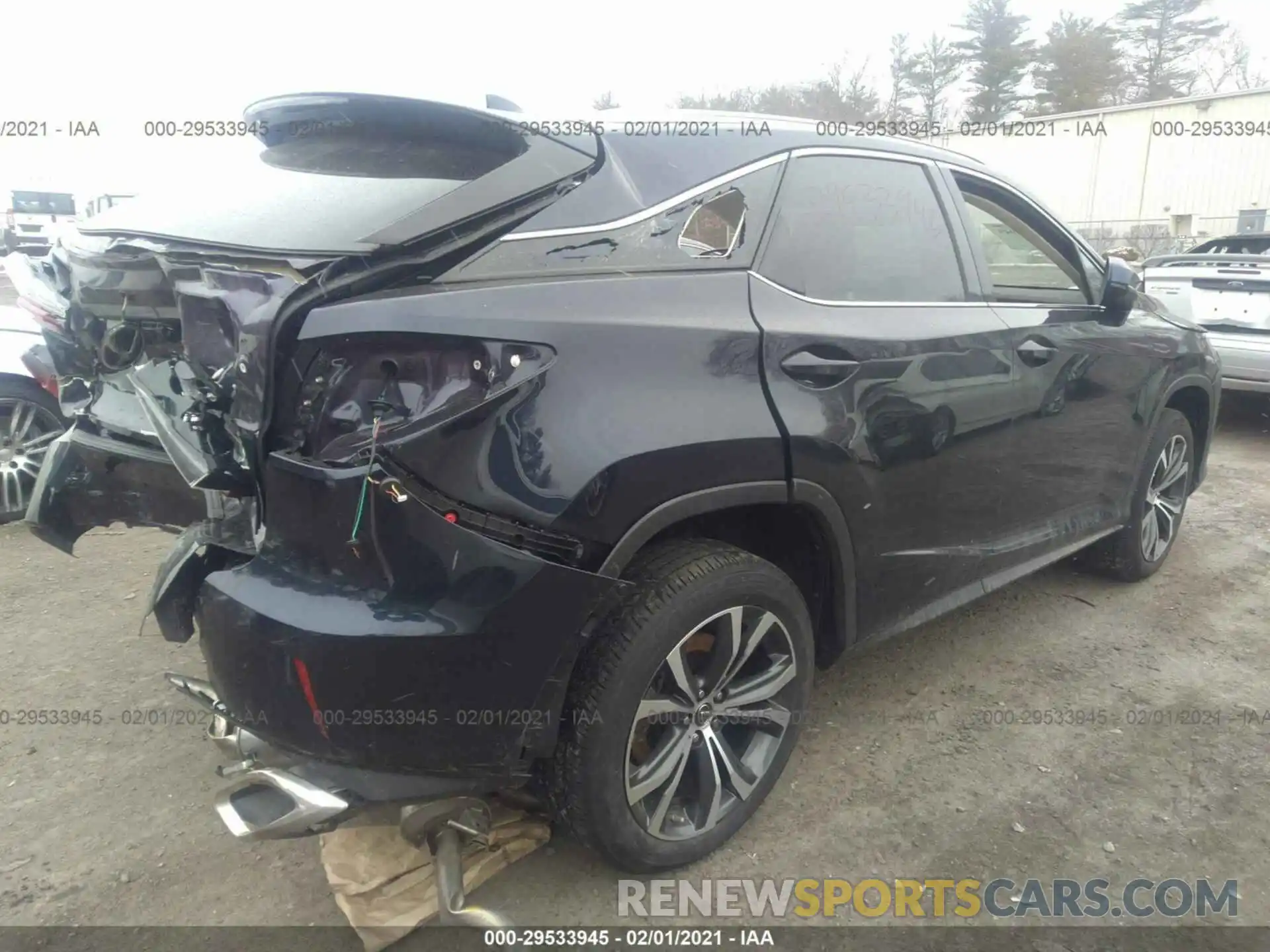 4 Фотография поврежденного автомобиля 2T2BZMCA4KC212057 LEXUS RX 2019