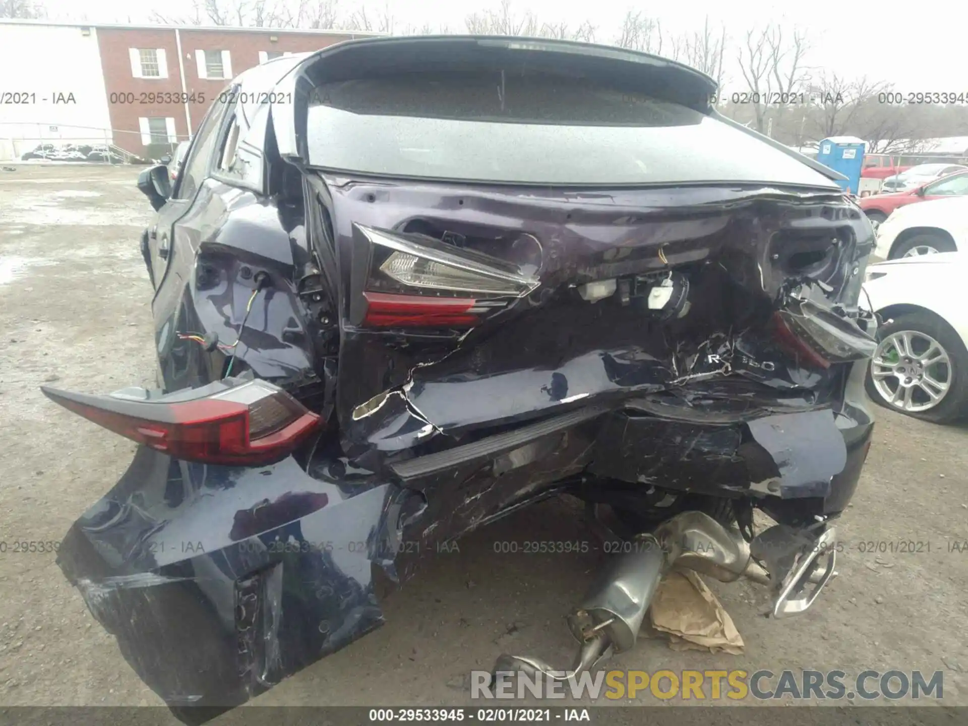 6 Photograph of a damaged car 2T2BZMCA4KC212057 LEXUS RX 2019