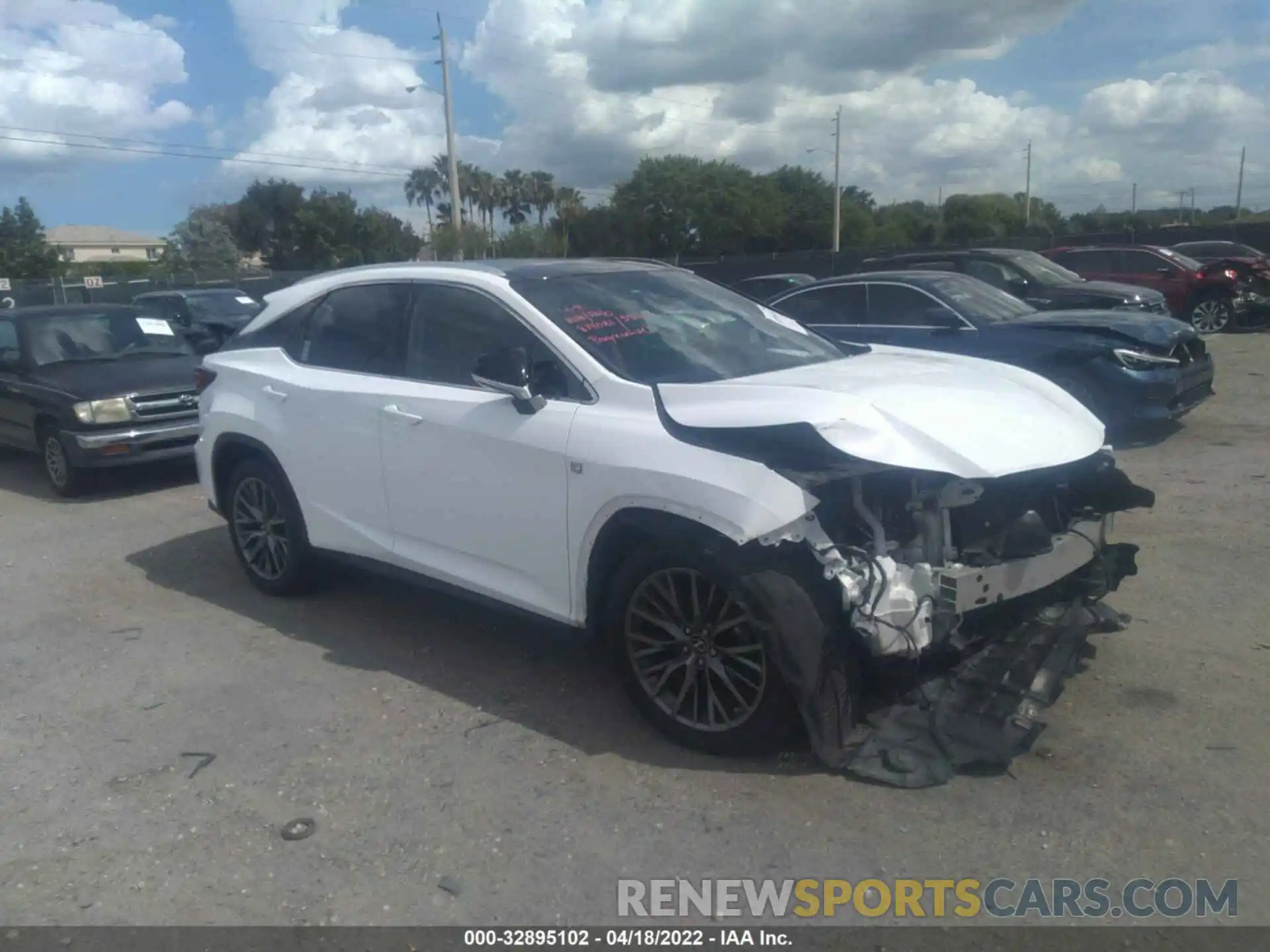 1 Photograph of a damaged car 2T2BZMCA5KC173656 LEXUS RX 2019