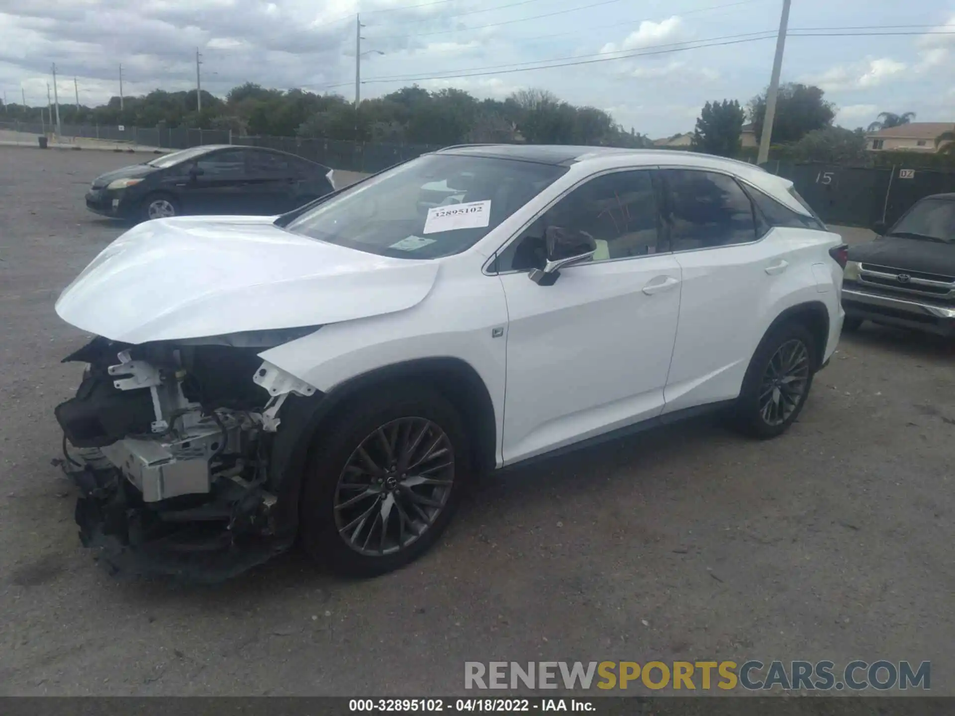 2 Photograph of a damaged car 2T2BZMCA5KC173656 LEXUS RX 2019