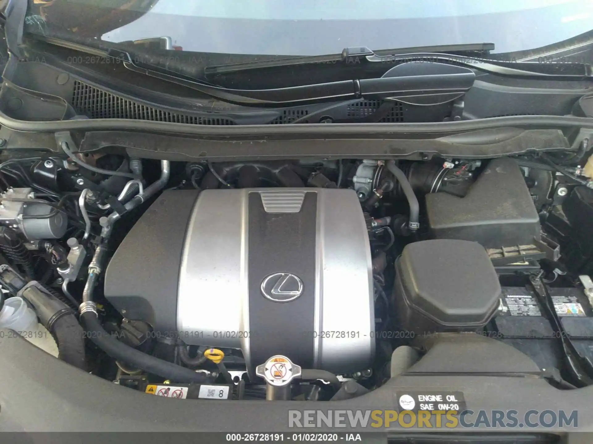 10 Фотография поврежденного автомобиля 2T2BZMCA5KC182230 LEXUS RX 2019