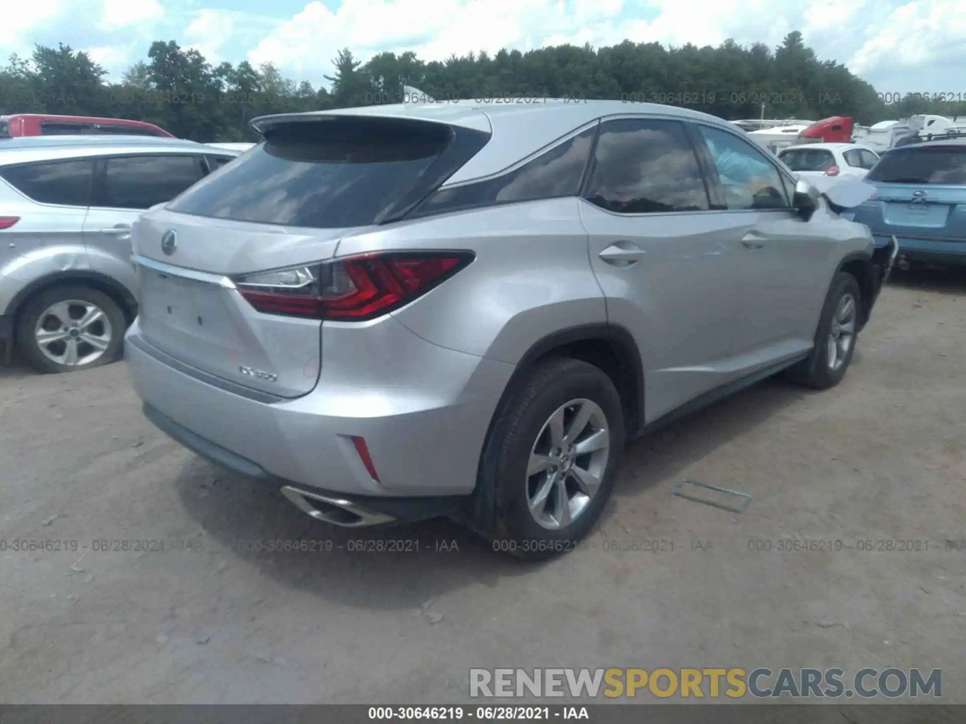 4 Photograph of a damaged car 2T2BZMCA5KC194054 LEXUS RX 2019