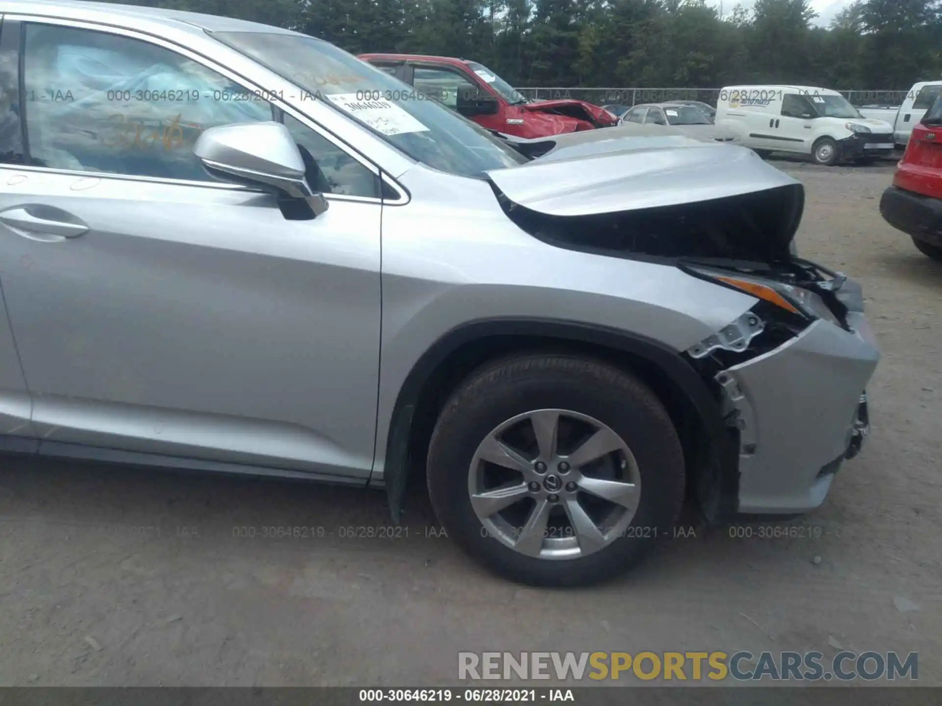 6 Photograph of a damaged car 2T2BZMCA5KC194054 LEXUS RX 2019