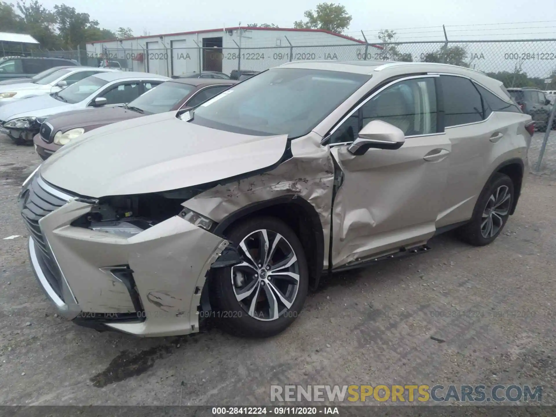 2 Photograph of a damaged car 2T2BZMCA5KC194751 LEXUS RX 2019