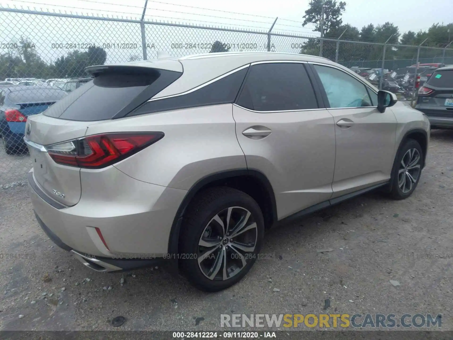 4 Photograph of a damaged car 2T2BZMCA5KC194751 LEXUS RX 2019