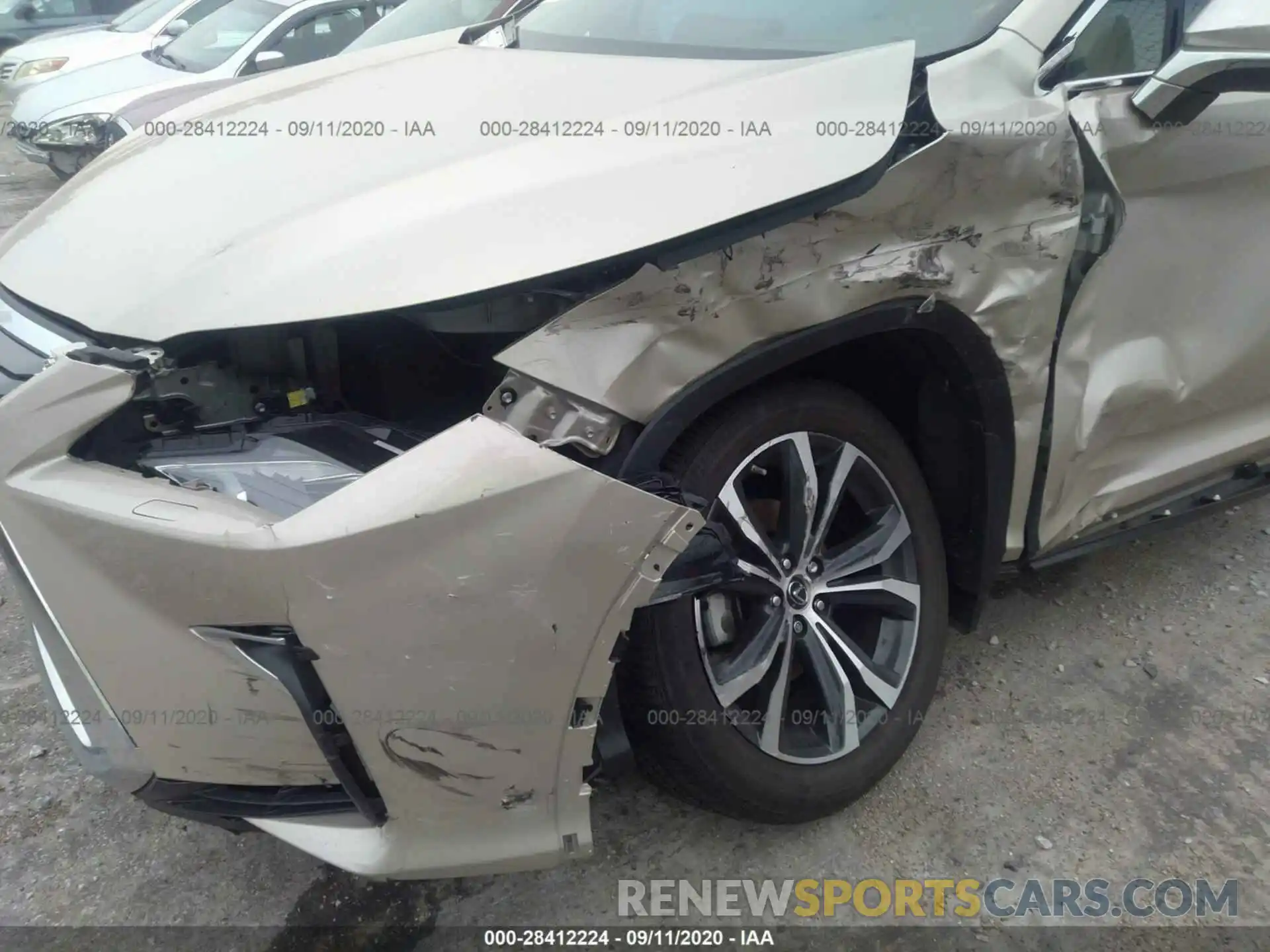 6 Photograph of a damaged car 2T2BZMCA5KC194751 LEXUS RX 2019