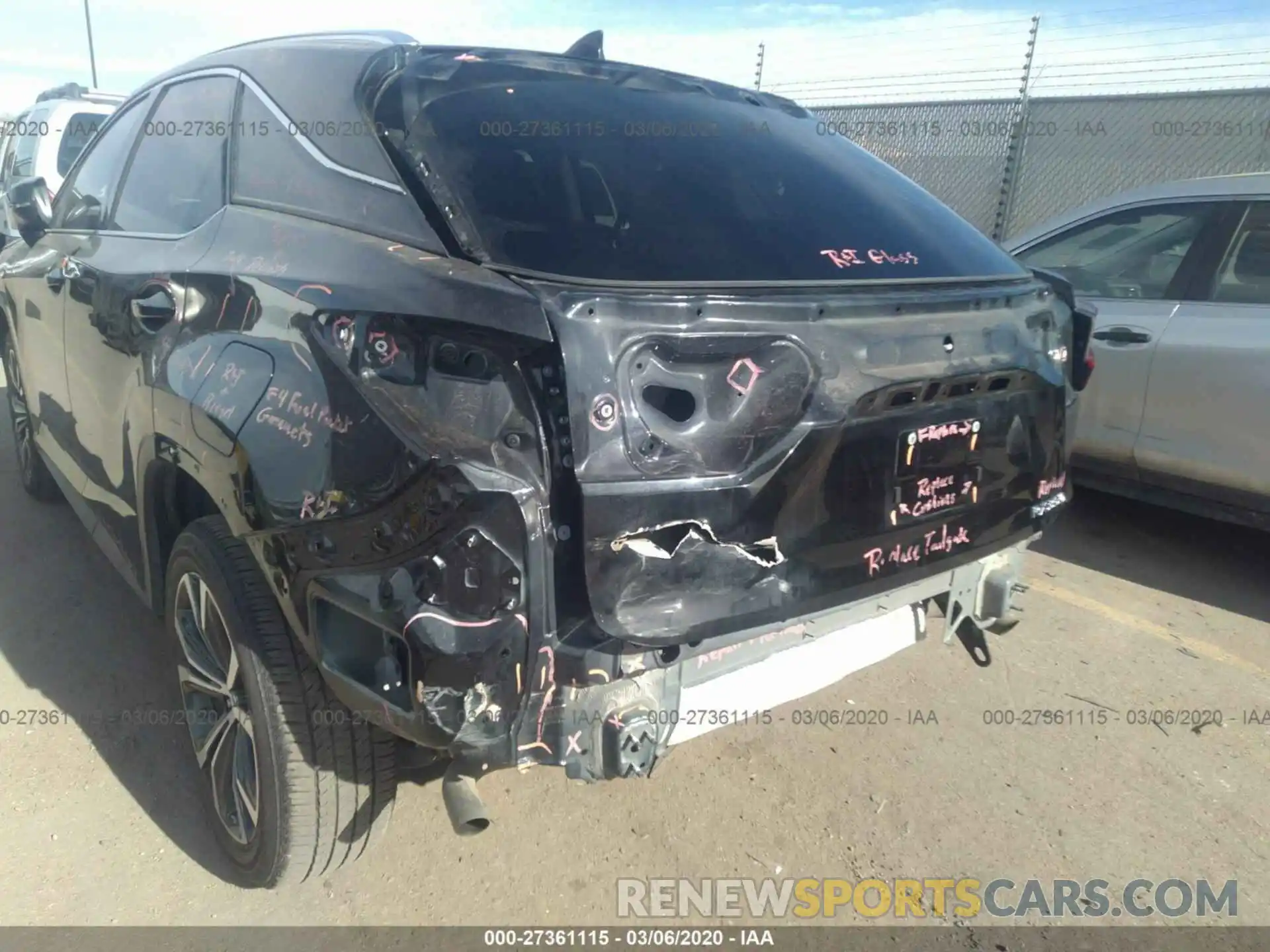 6 Photograph of a damaged car 2T2BZMCA5KC202332 LEXUS RX 2019