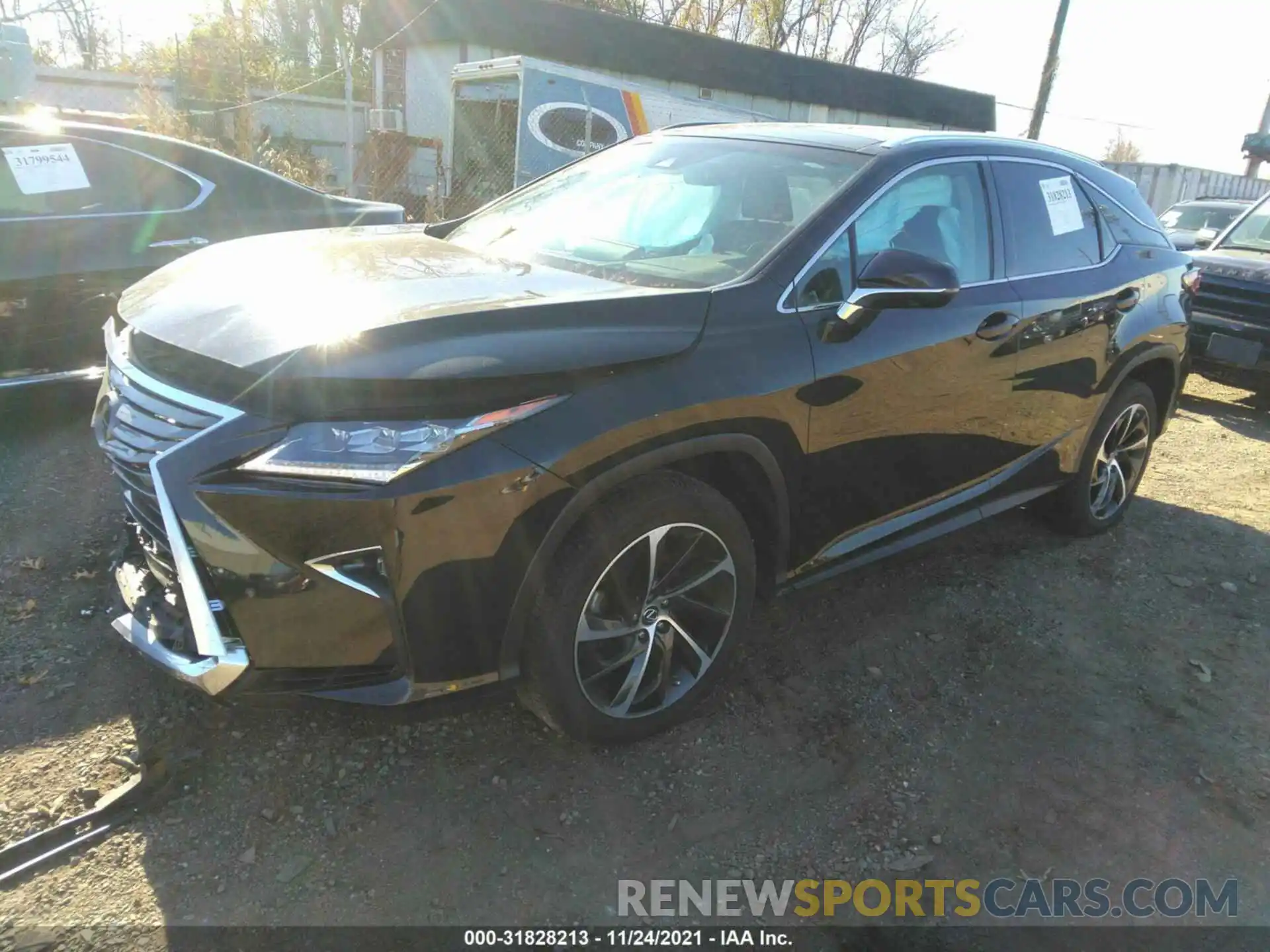 2 Фотография поврежденного автомобиля 2T2BZMCA5KC203898 LEXUS RX 2019