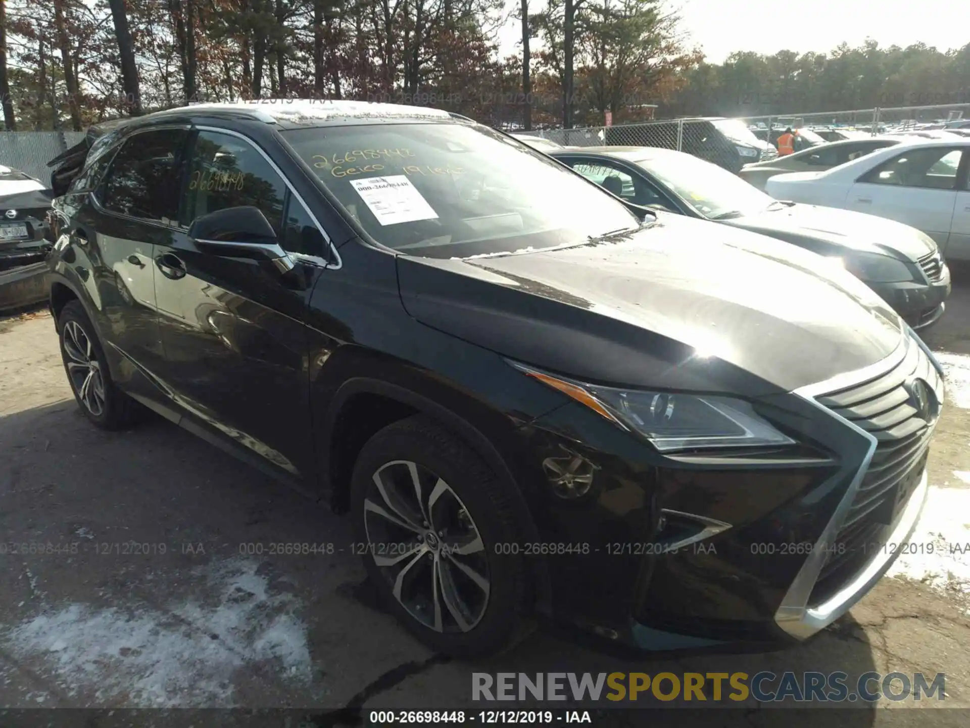 1 Photograph of a damaged car 2T2BZMCA5KC211077 LEXUS RX 2019