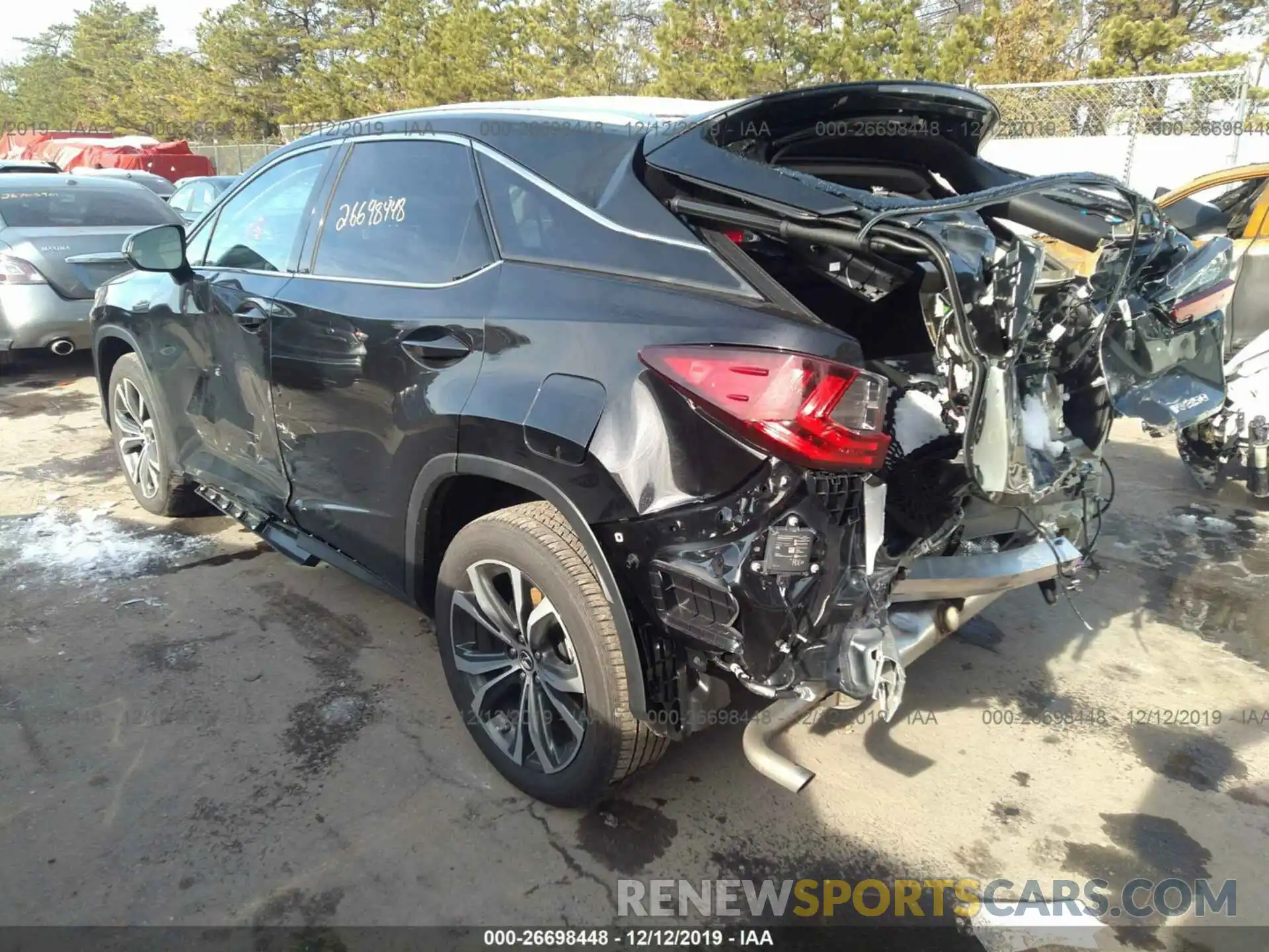 3 Photograph of a damaged car 2T2BZMCA5KC211077 LEXUS RX 2019