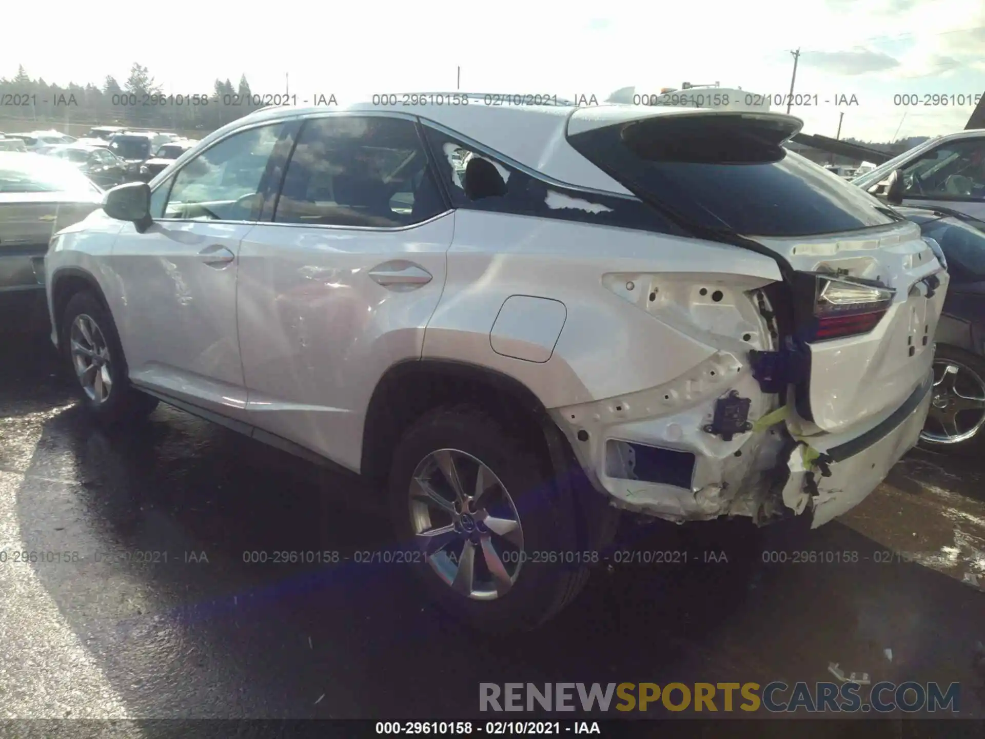 3 Photograph of a damaged car 2T2BZMCA6KC172399 LEXUS RX 2019