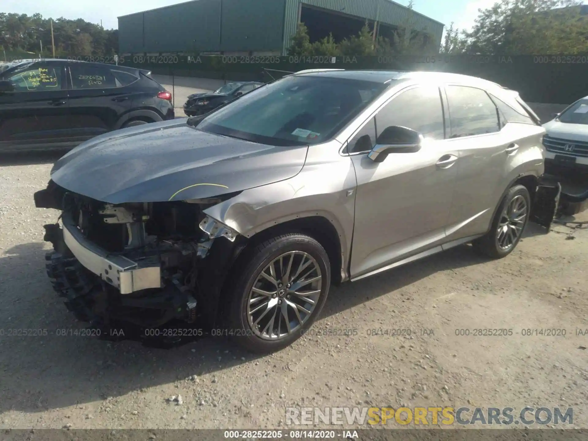 2 Photograph of a damaged car 2T2BZMCA6KC174086 LEXUS RX 2019