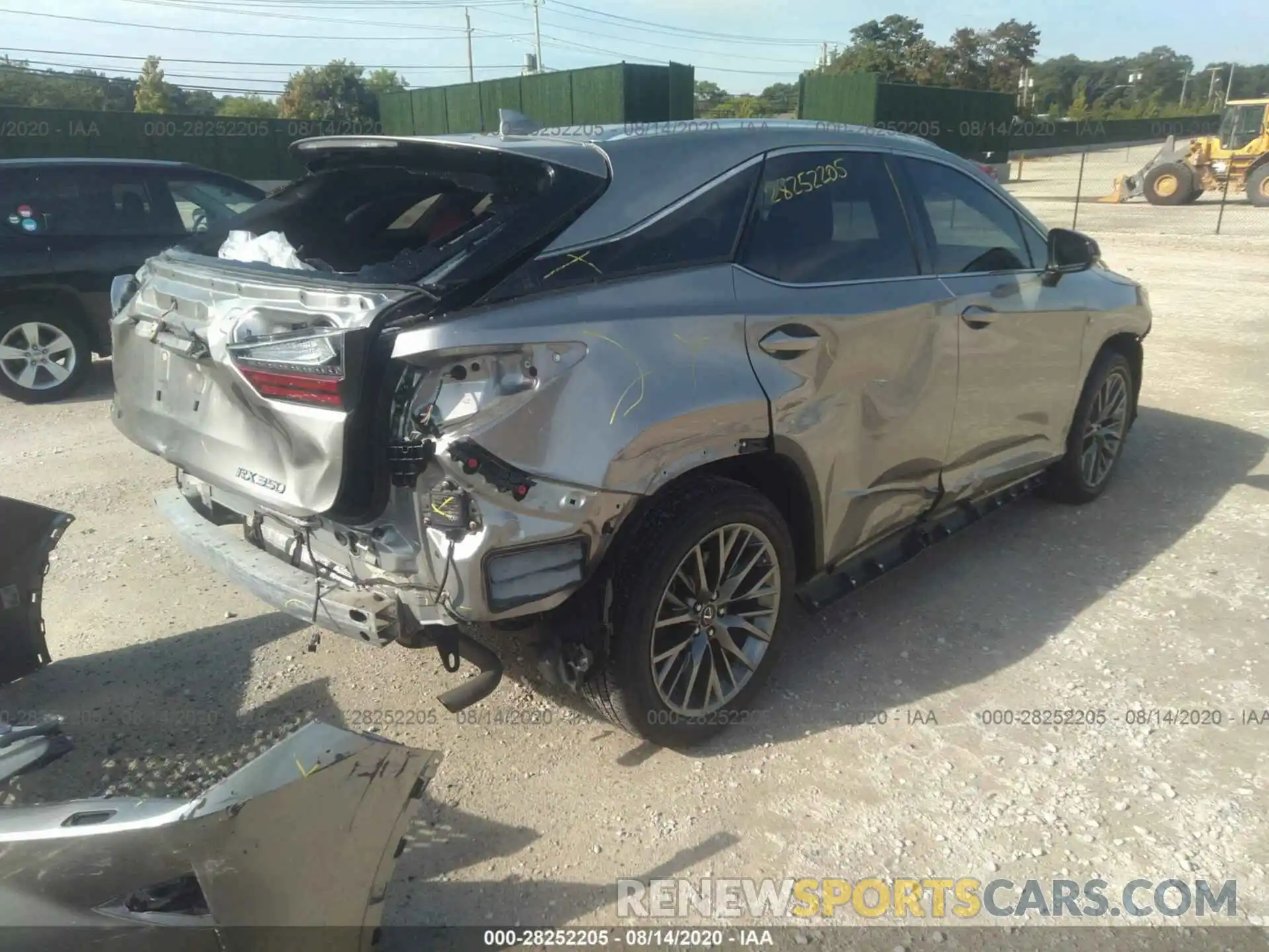 4 Photograph of a damaged car 2T2BZMCA6KC174086 LEXUS RX 2019