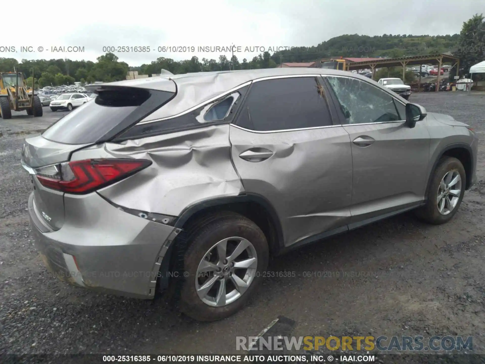 4 Photograph of a damaged car 2T2BZMCA6KC178350 LEXUS RX 2019