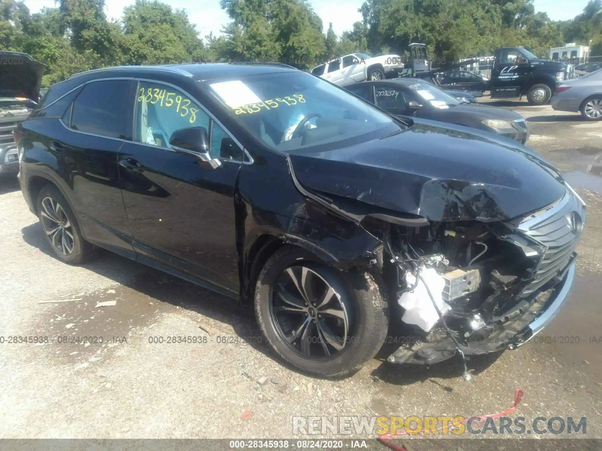 1 Photograph of a damaged car 2T2BZMCA6KC180518 LEXUS RX 2019