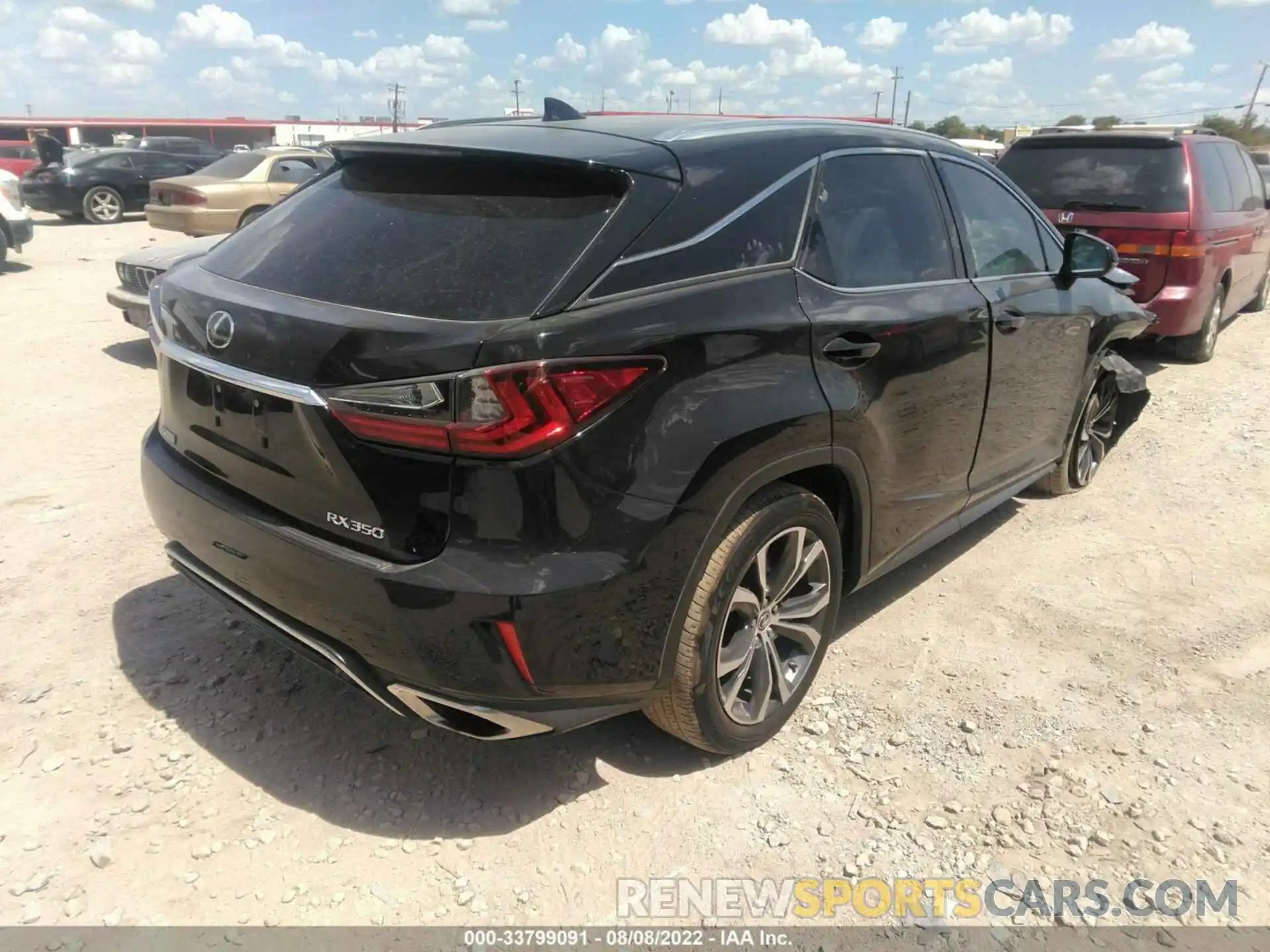 4 Photograph of a damaged car 2T2BZMCA6KC181569 LEXUS RX 2019