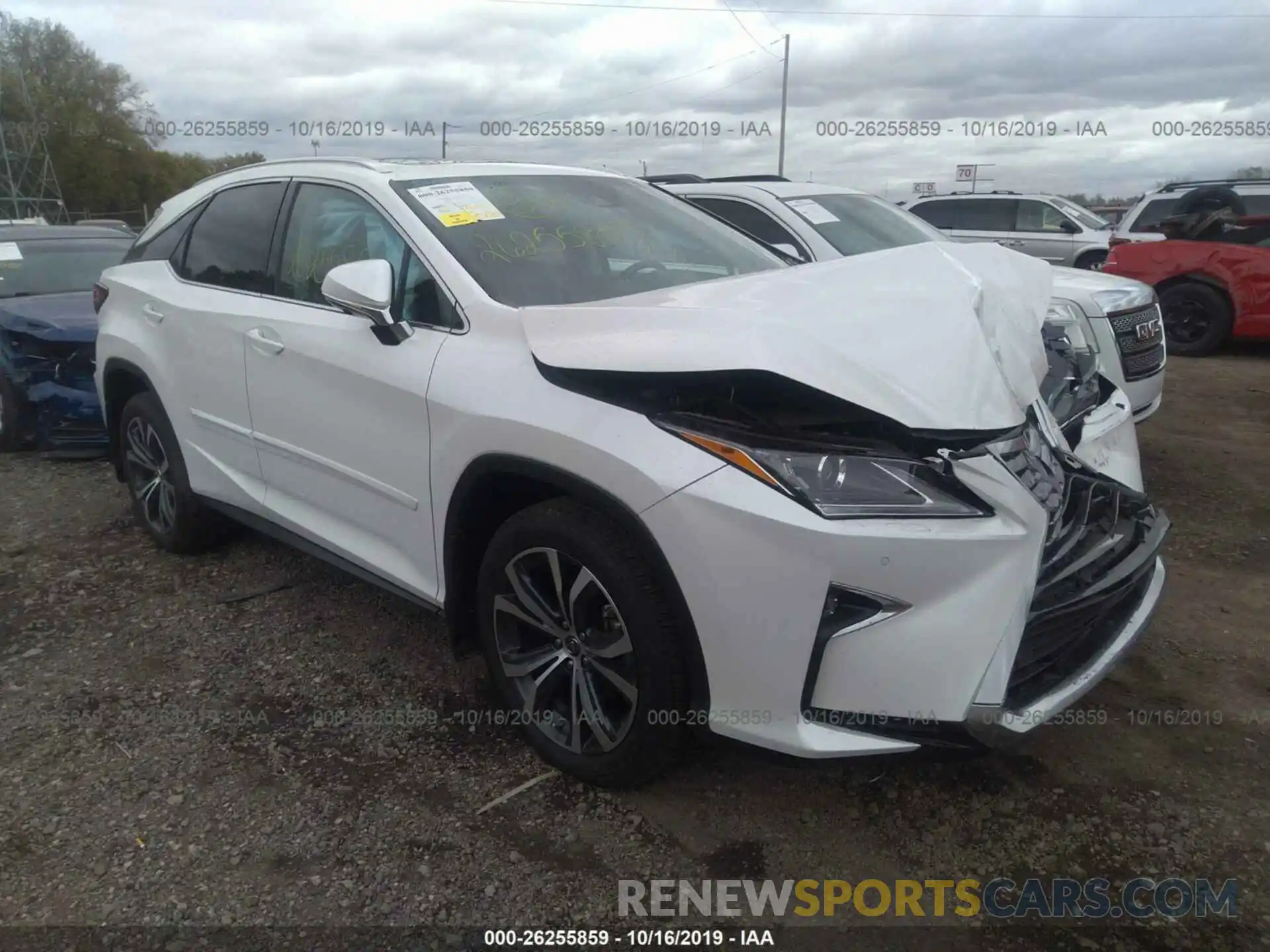 1 Photograph of a damaged car 2T2BZMCA6KC192071 LEXUS RX 2019