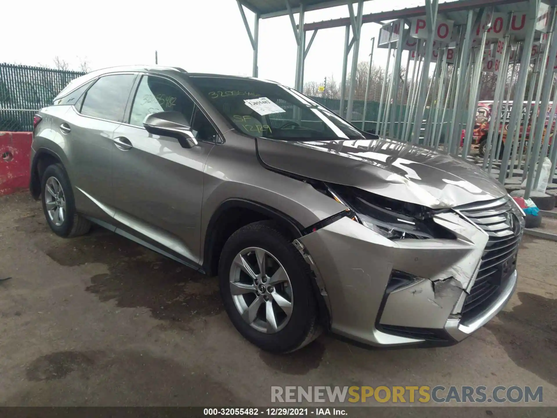 1 Фотография поврежденного автомобиля 2T2BZMCA6KC195150 LEXUS RX 2019