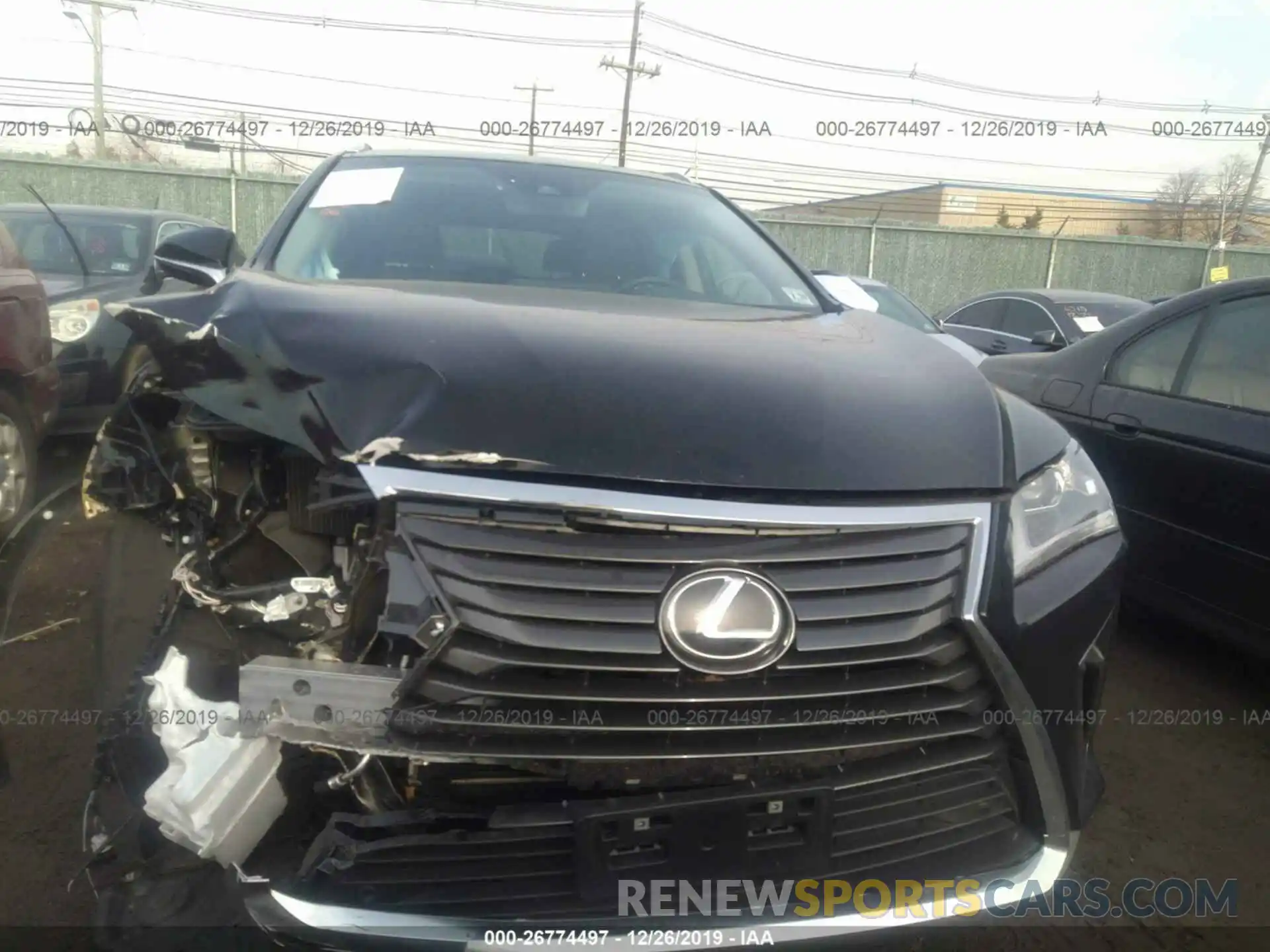 6 Photograph of a damaged car 2T2BZMCA6KC201450 LEXUS RX 2019