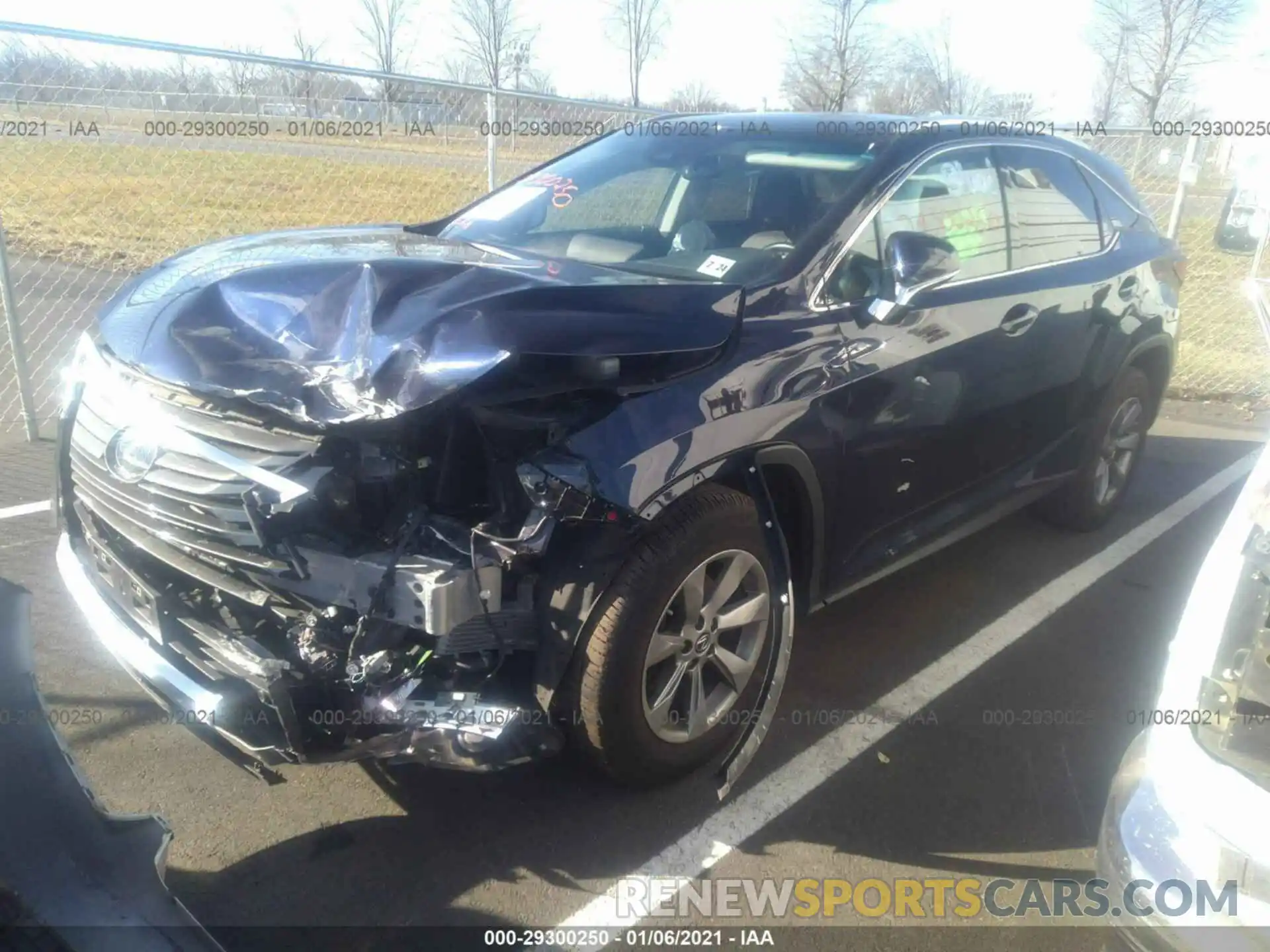 2 Photograph of a damaged car 2T2BZMCA6KC203019 LEXUS RX 2019