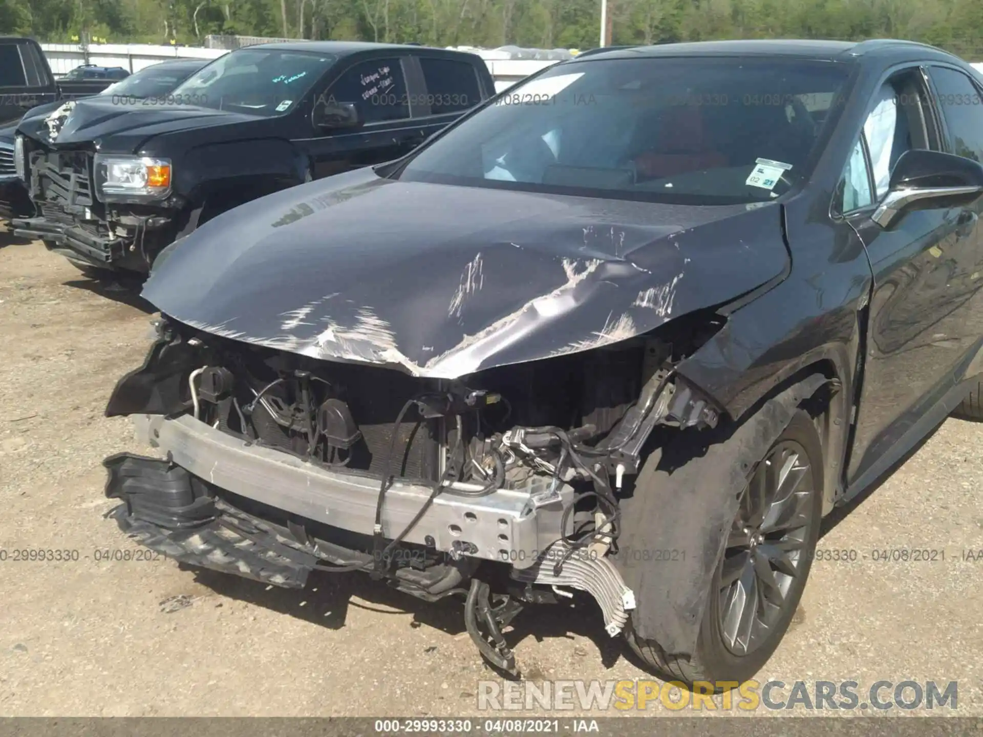 6 Photograph of a damaged car 2T2BZMCA6KC203425 LEXUS RX 2019