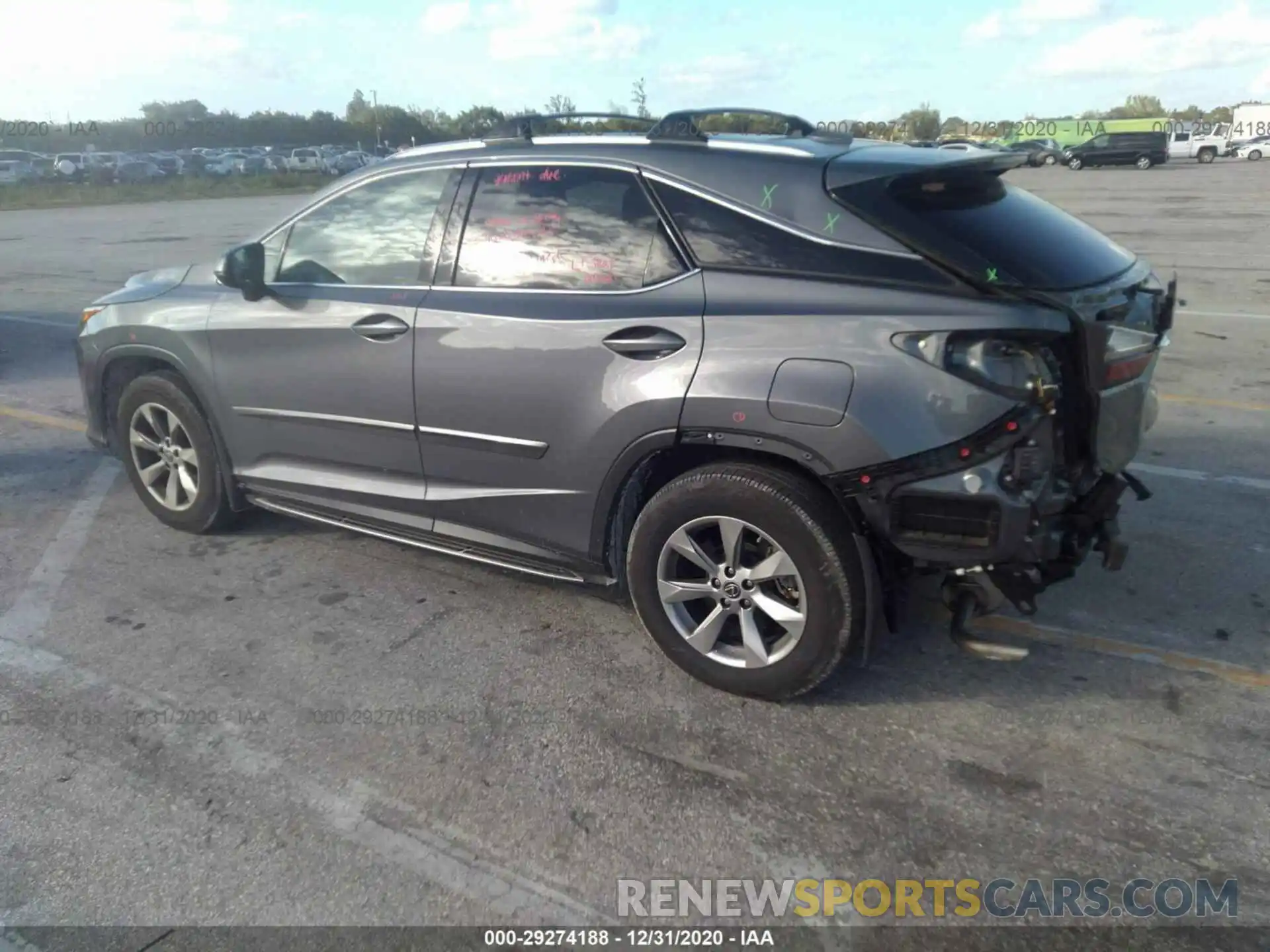 3 Photograph of a damaged car 2T2BZMCA6KC208317 LEXUS RX 2019