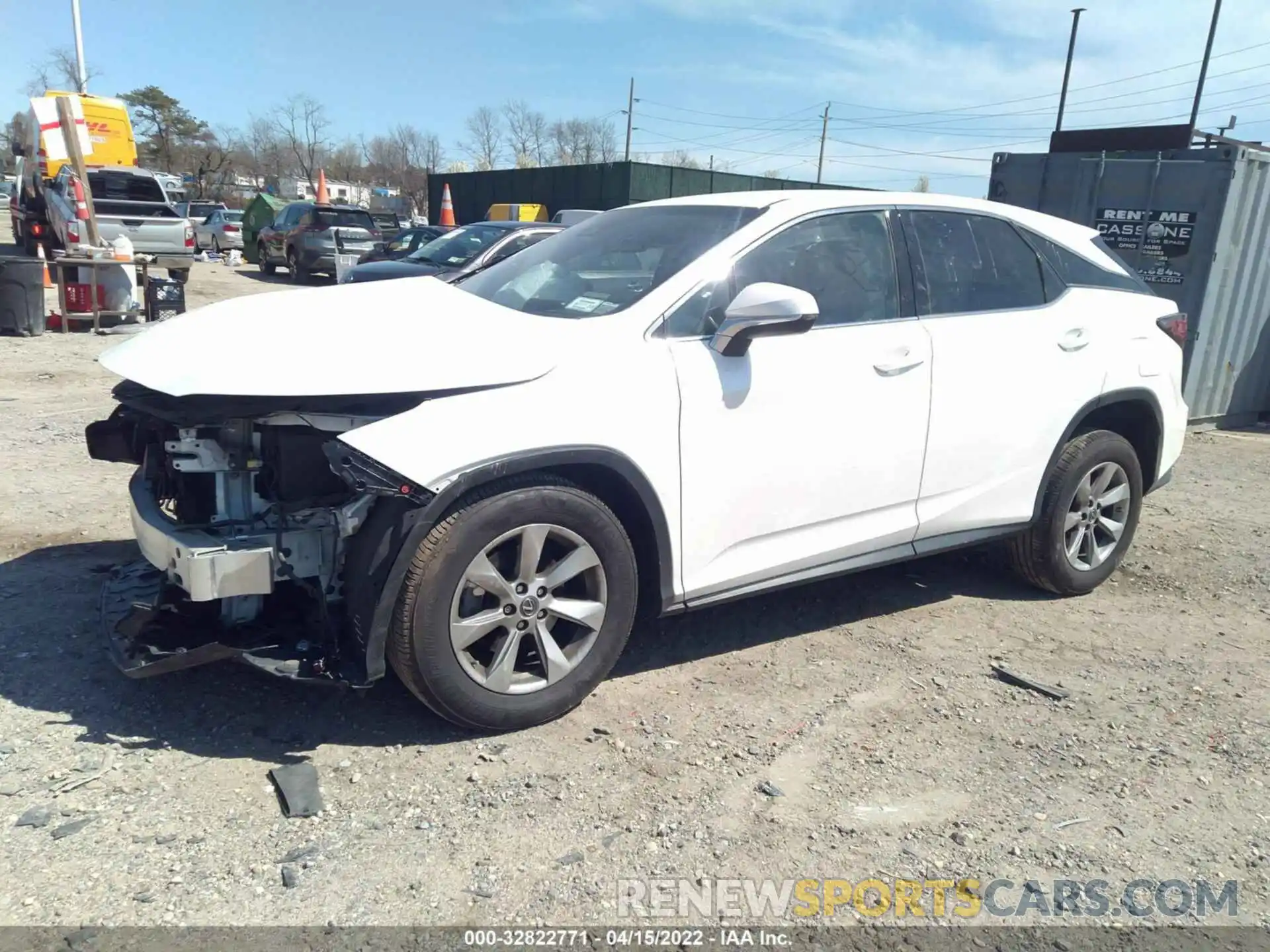 2 Photograph of a damaged car 2T2BZMCA6KC208527 LEXUS RX 2019