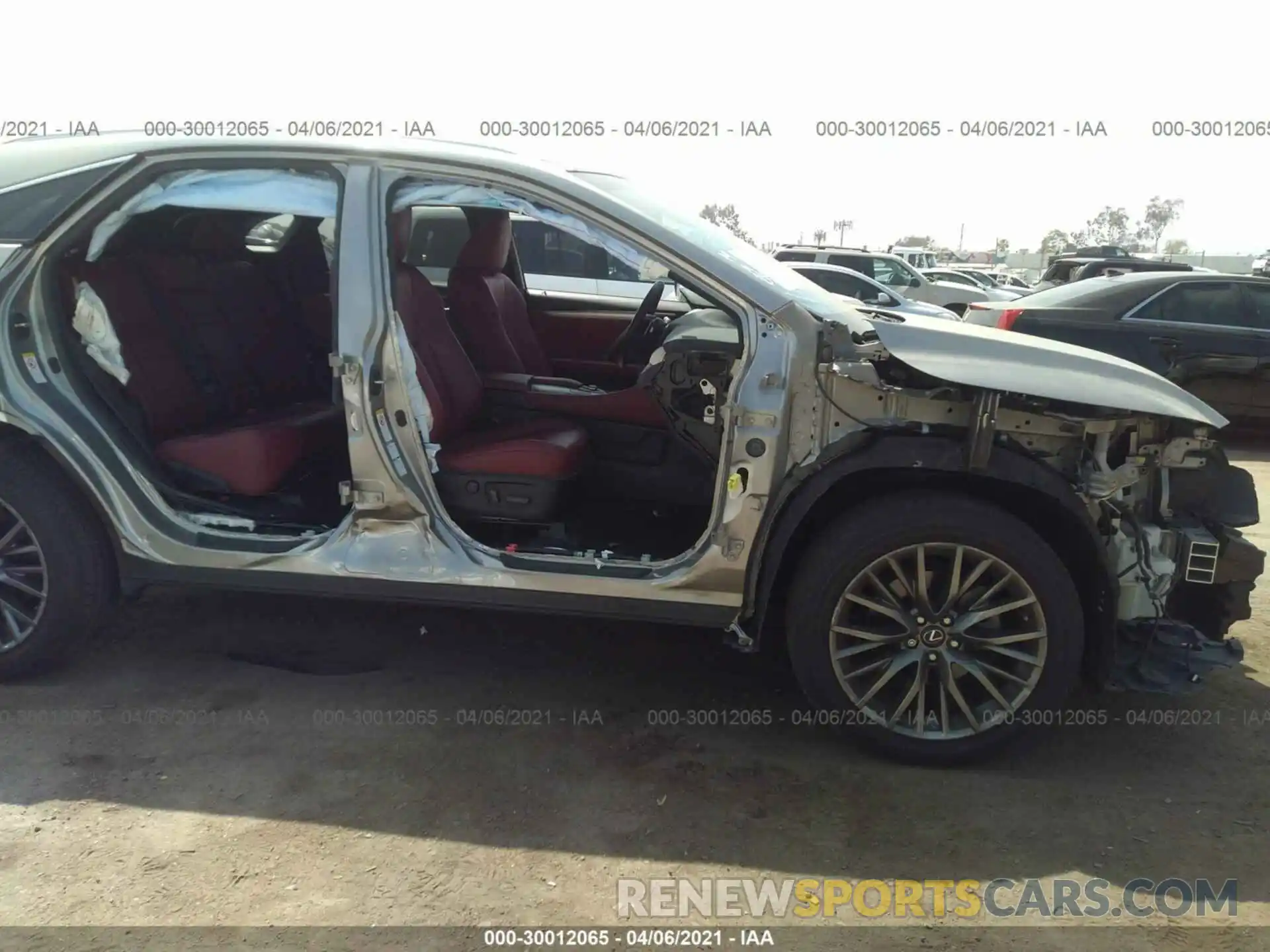 6 Photograph of a damaged car 2T2BZMCA7KC169480 LEXUS RX 2019