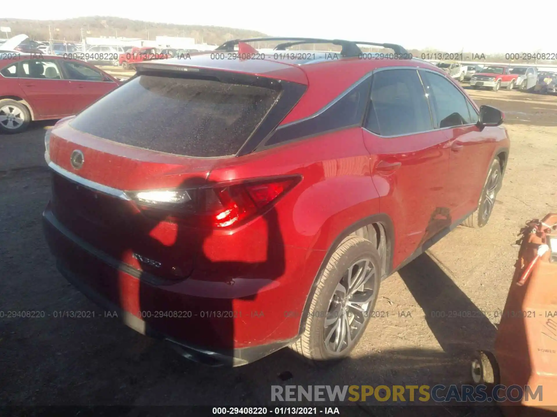 4 Photograph of a damaged car 2T2BZMCA7KC172721 LEXUS RX 2019