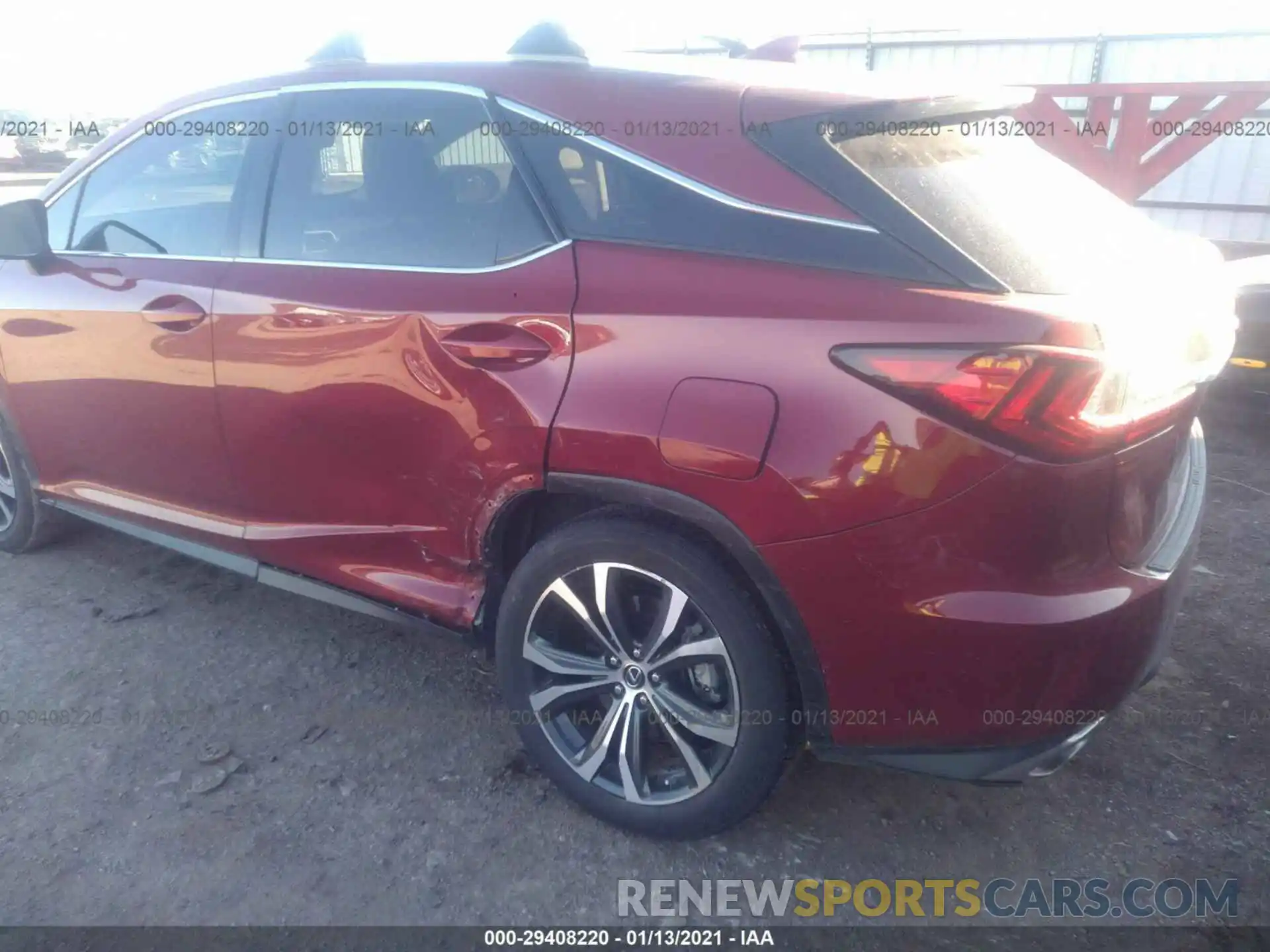 6 Photograph of a damaged car 2T2BZMCA7KC172721 LEXUS RX 2019