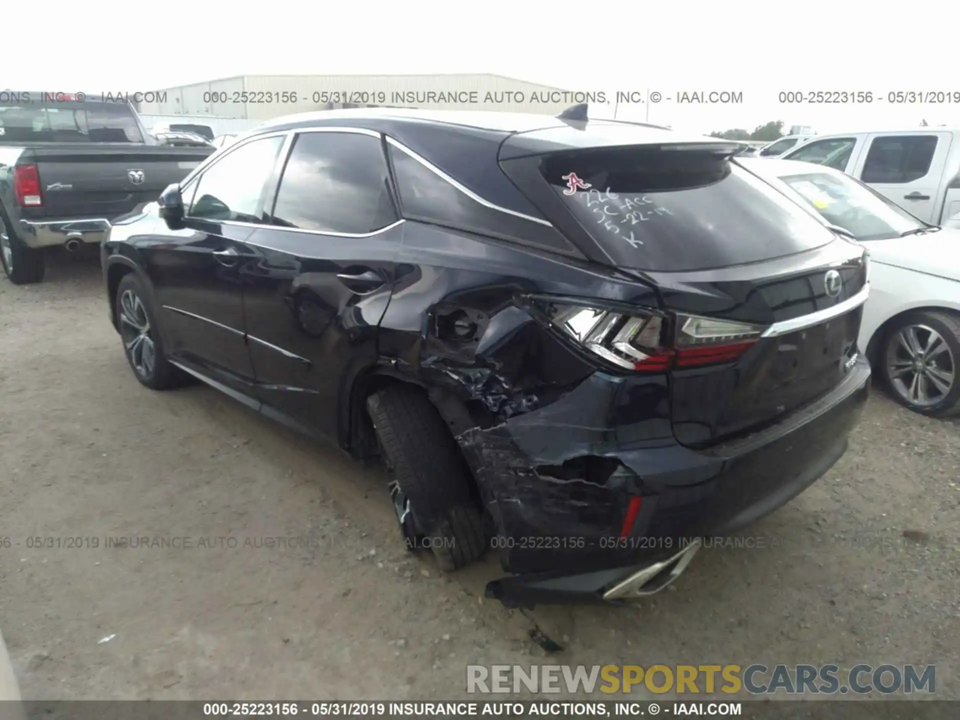 3 Photograph of a damaged car 2T2BZMCA7KC180415 LEXUS RX 2019