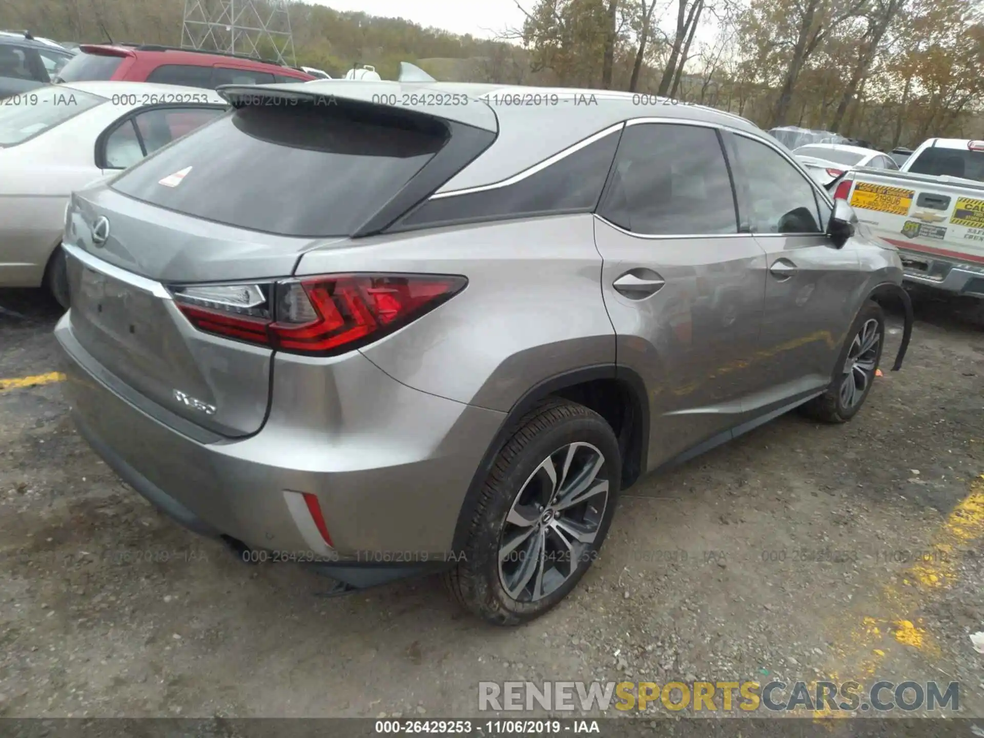 4 Фотография поврежденного автомобиля 2T2BZMCA7KC183900 LEXUS RX 2019