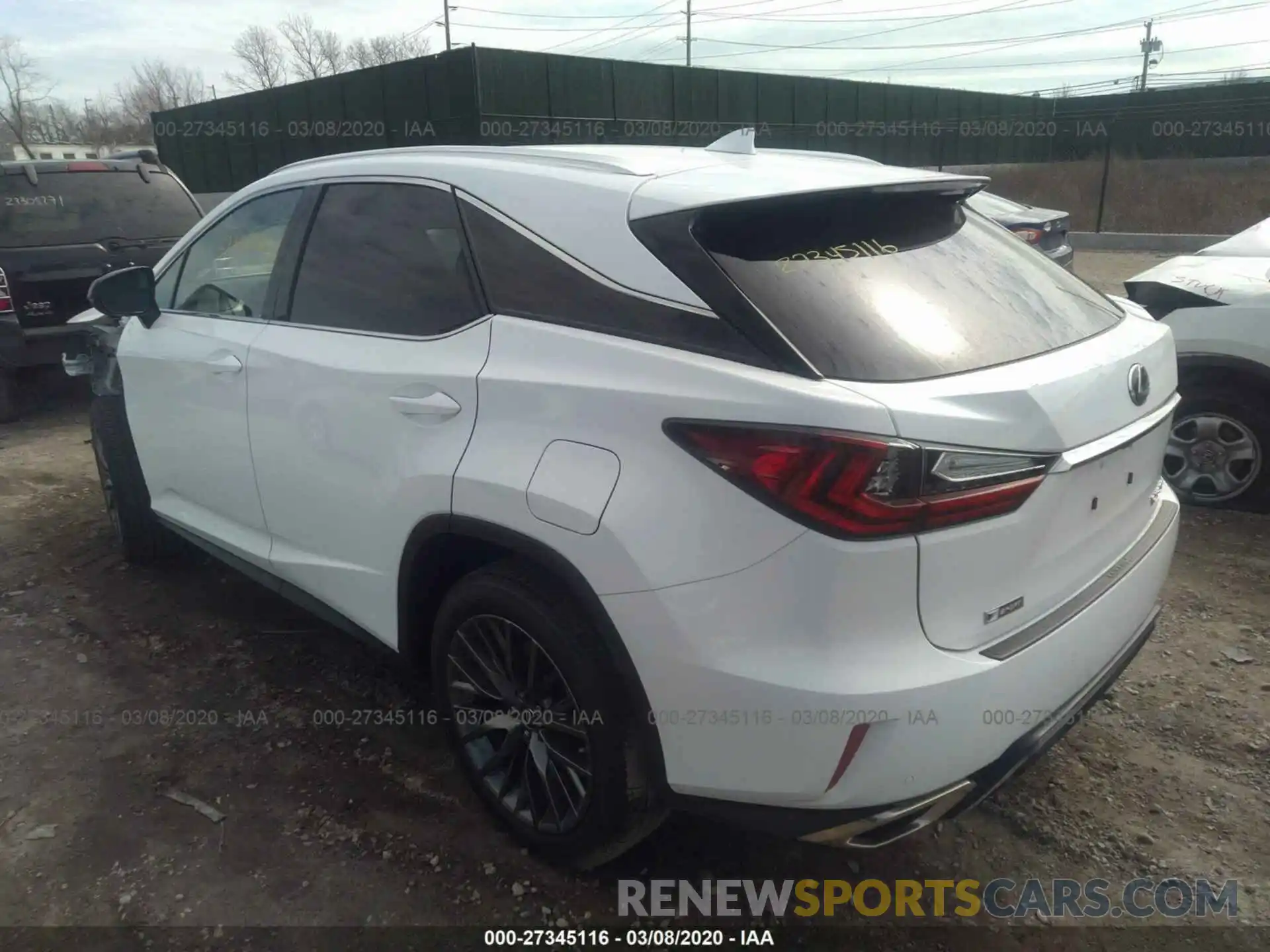 3 Фотография поврежденного автомобиля 2T2BZMCA7KC191124 LEXUS RX 2019